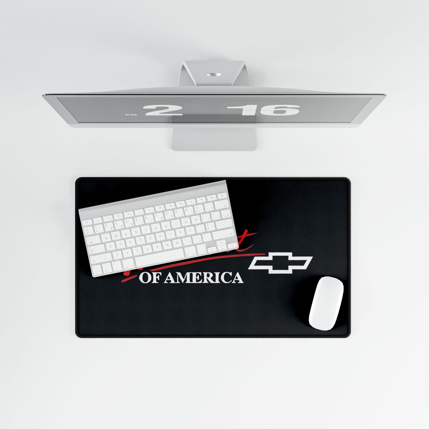 Chevrolet Heartbeat of America Desk Mat - Gamer, Office Decor, Car Enthusiast,