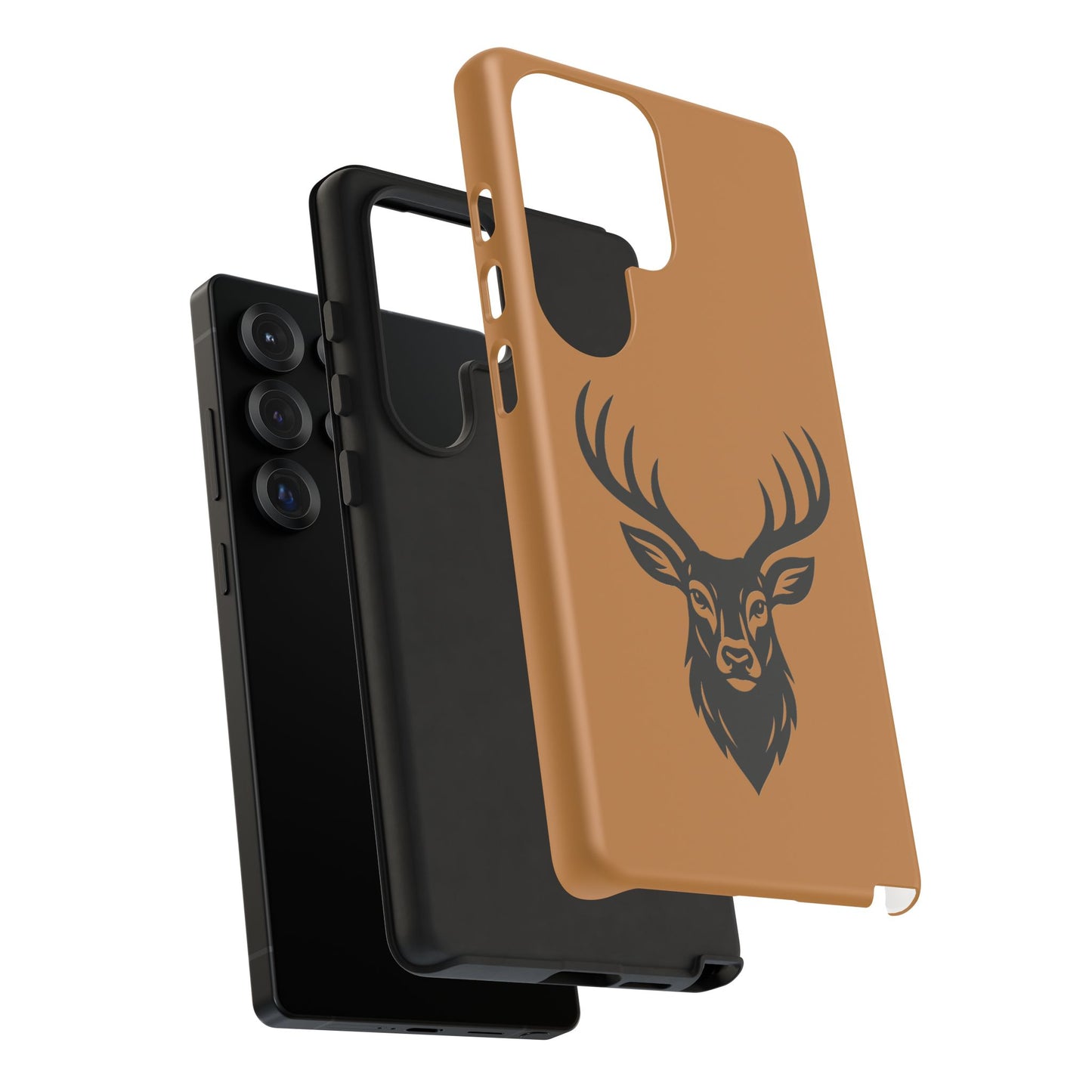 Phone Cases, Deer Buck with Antlers Wildlife Nature Design, Animal Lover Gift,