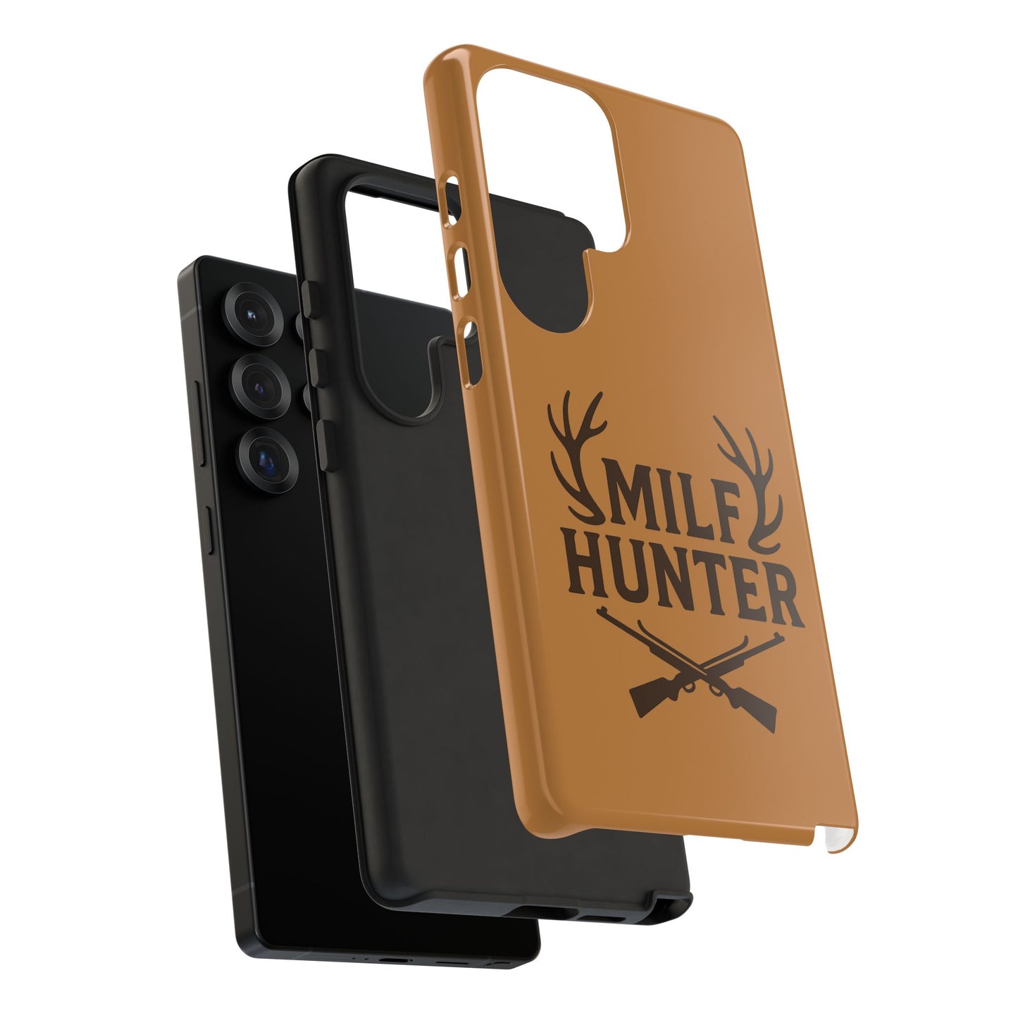 Phone Case, Funny Milf Hunter Design for Tough Cases, Rugged Protective Cover,