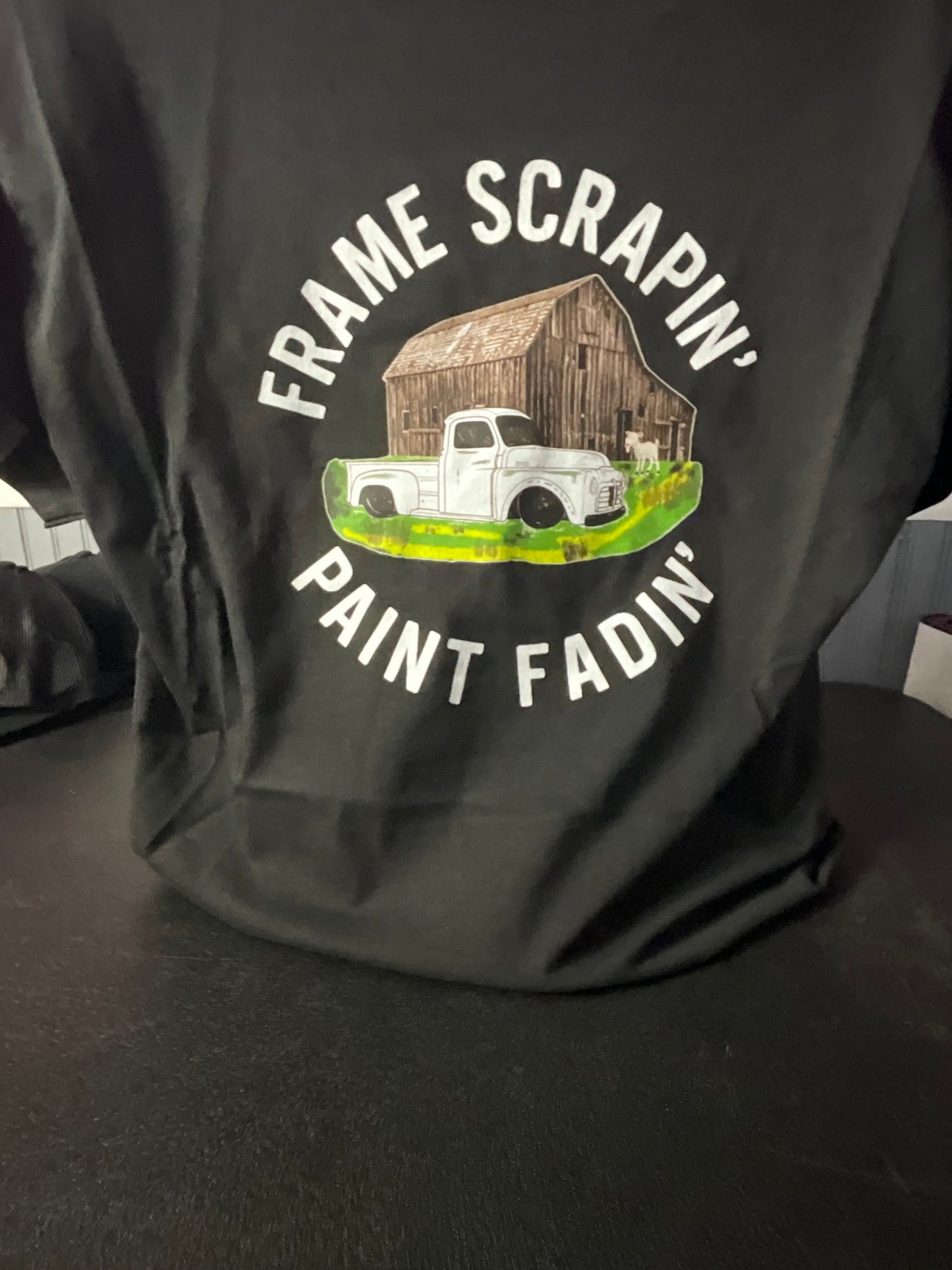 Frame Scrapin’ Paint Fadin’ Tee