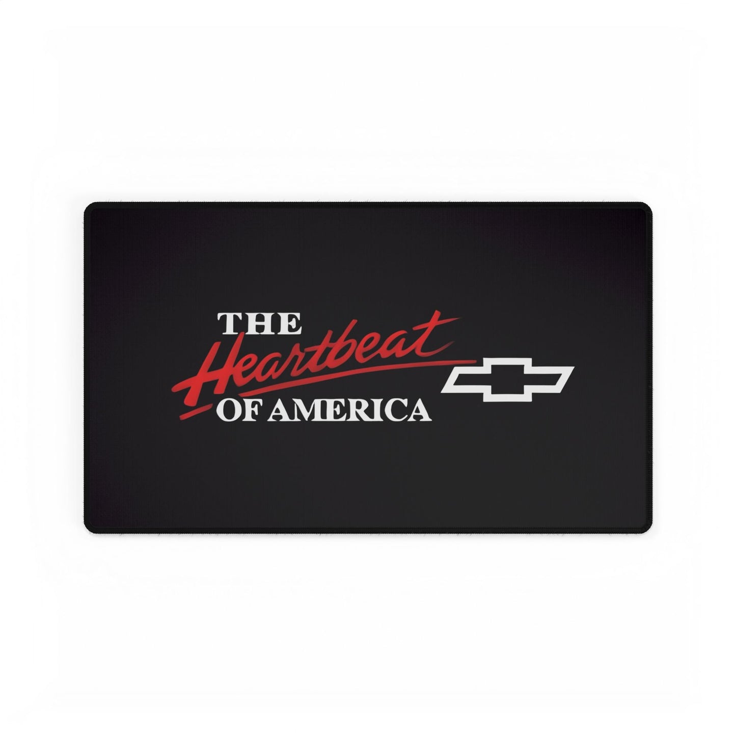 Chevrolet Heartbeat of America Desk Mat - Gamer, Office Decor, Car Enthusiast,