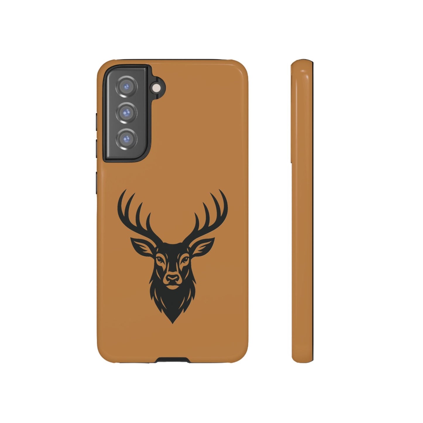 Phone Cases, Deer Buck with Antlers Wildlife Nature Design, Animal Lover Gift,