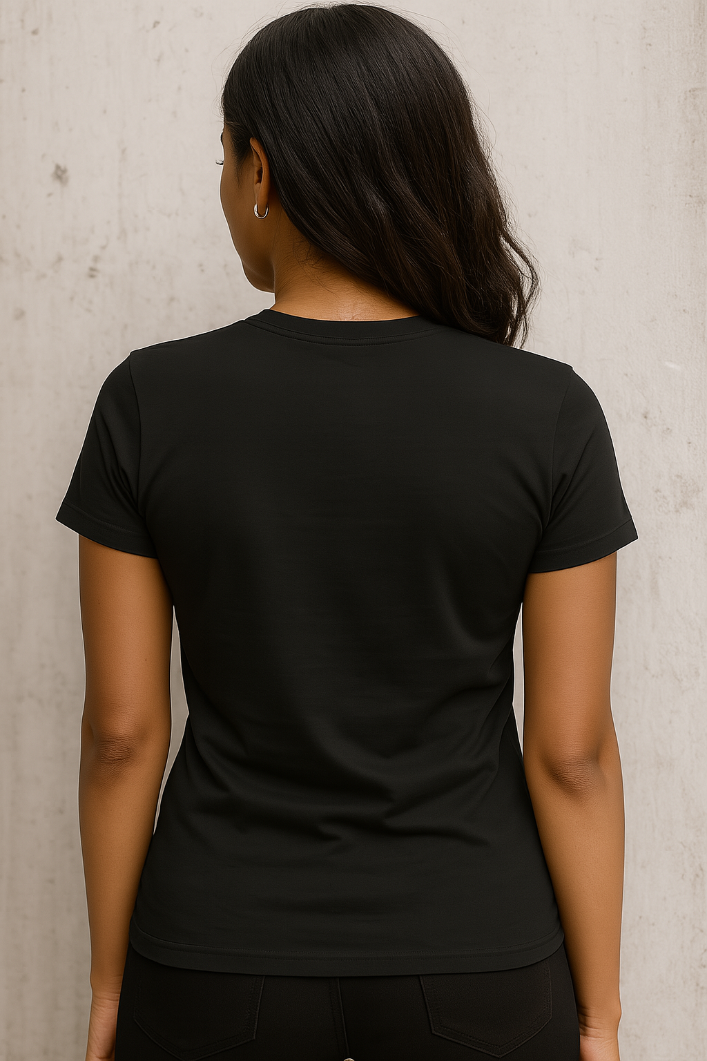 Hot Mess Express – Neon Grunge Ladies Fitted Tee