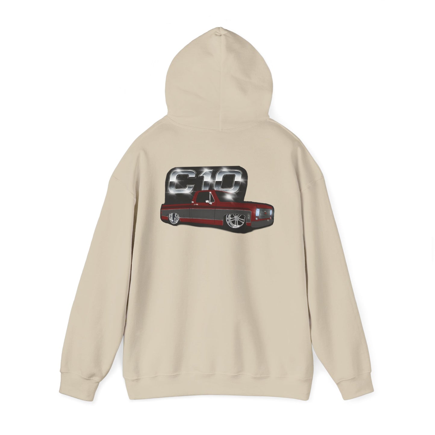 Squarebody C10 Hoodie — Retro Graphic Pullover
