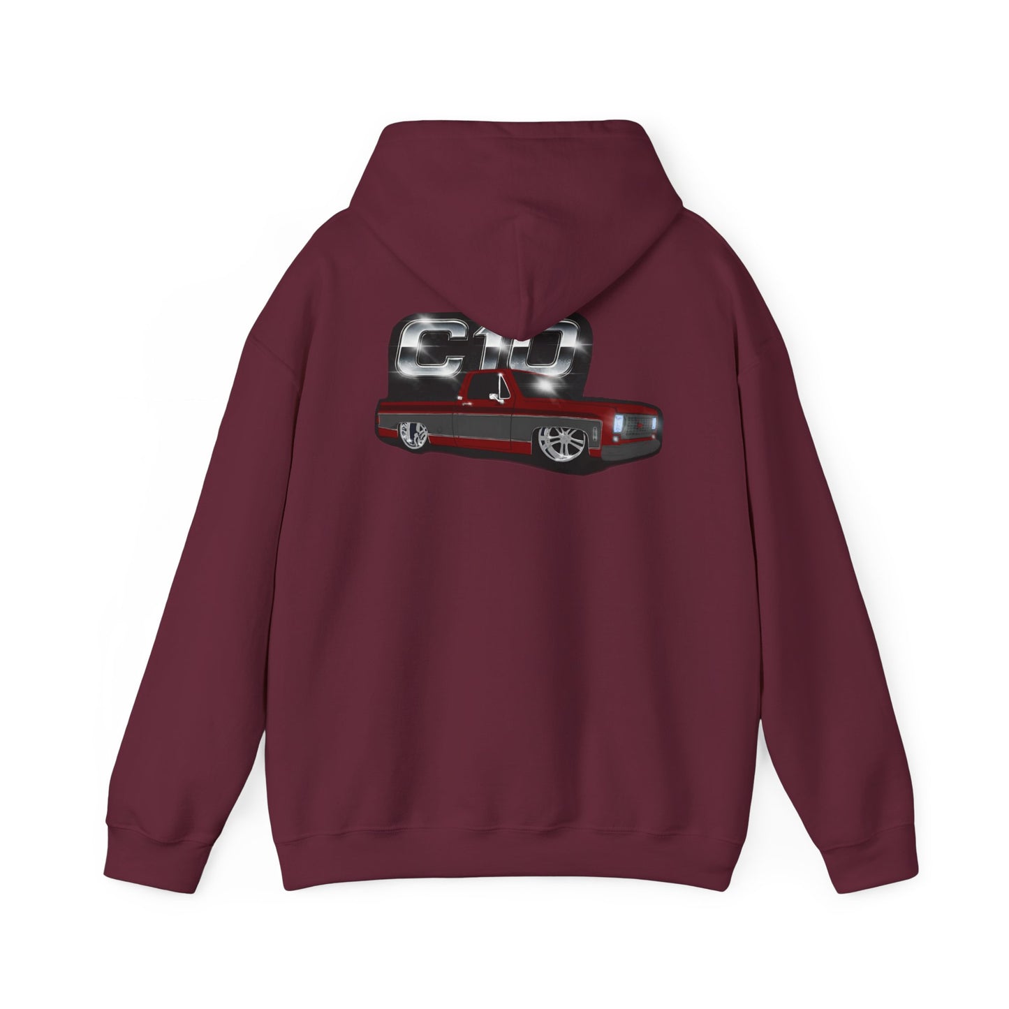Squarebody C10 Hoodie — Retro Graphic Pullover