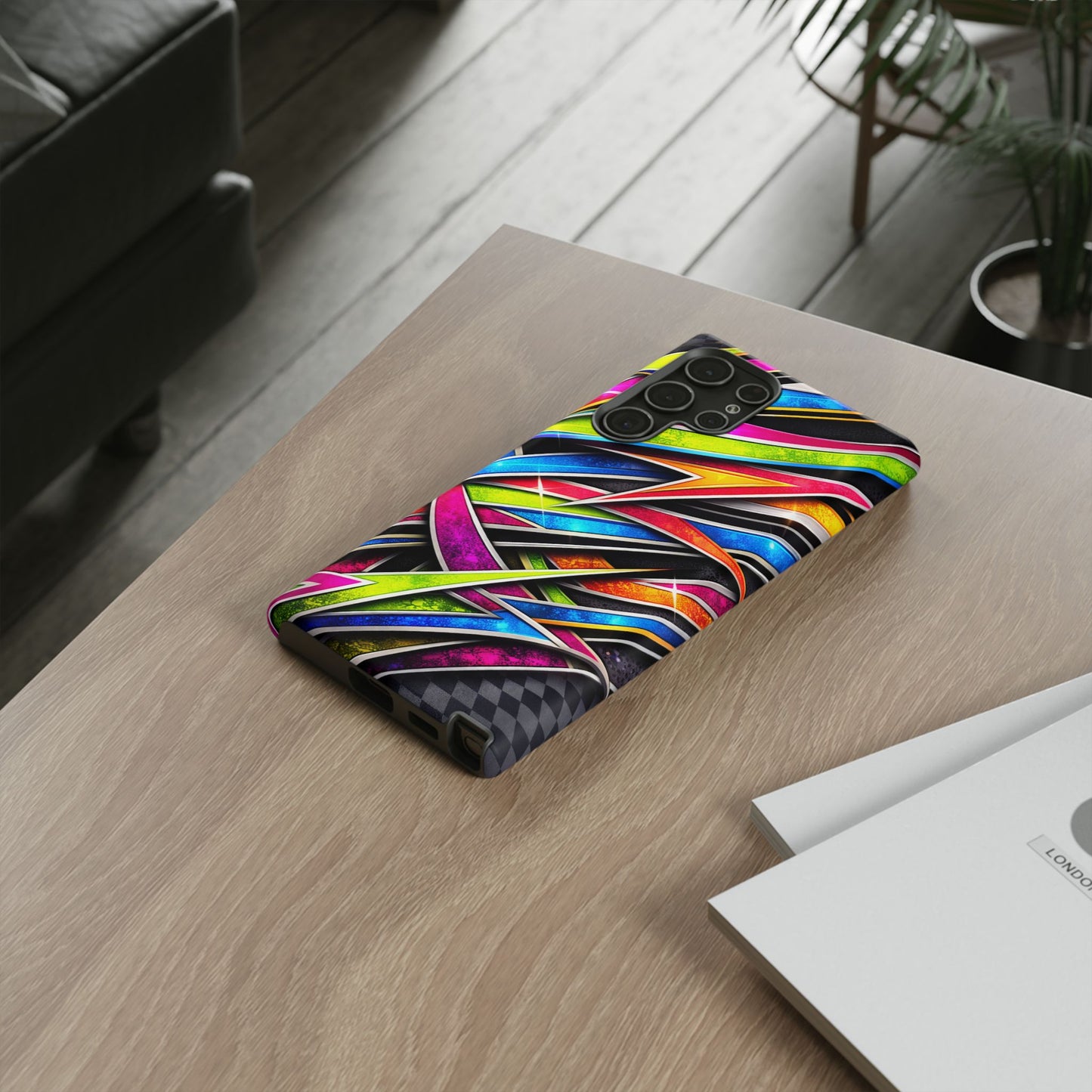 Minitruck Inspired Graphic Tough Phone Case – Impact Resistant