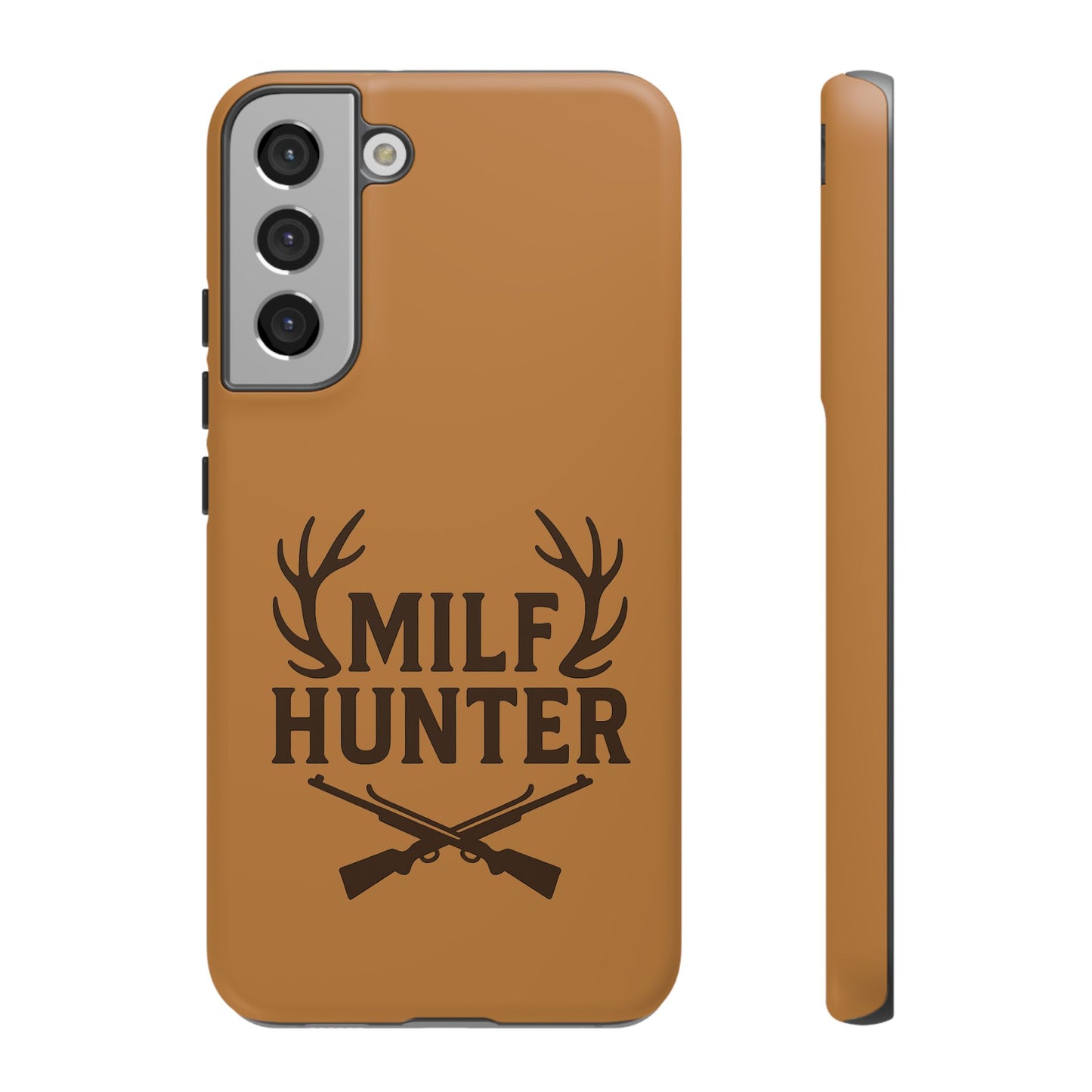 Phone Case, Funny Milf Hunter Design for Tough Cases, Rugged Protective Cover,
