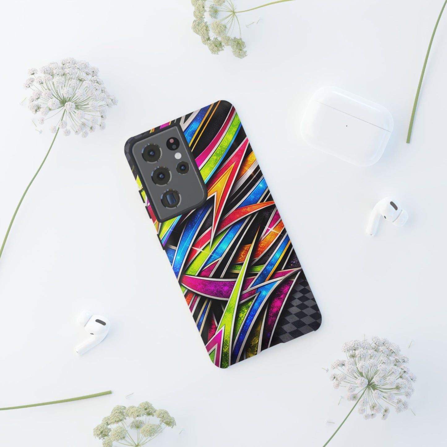 Minitruck Inspired Graphic Tough Phone Case – Impact Resistant