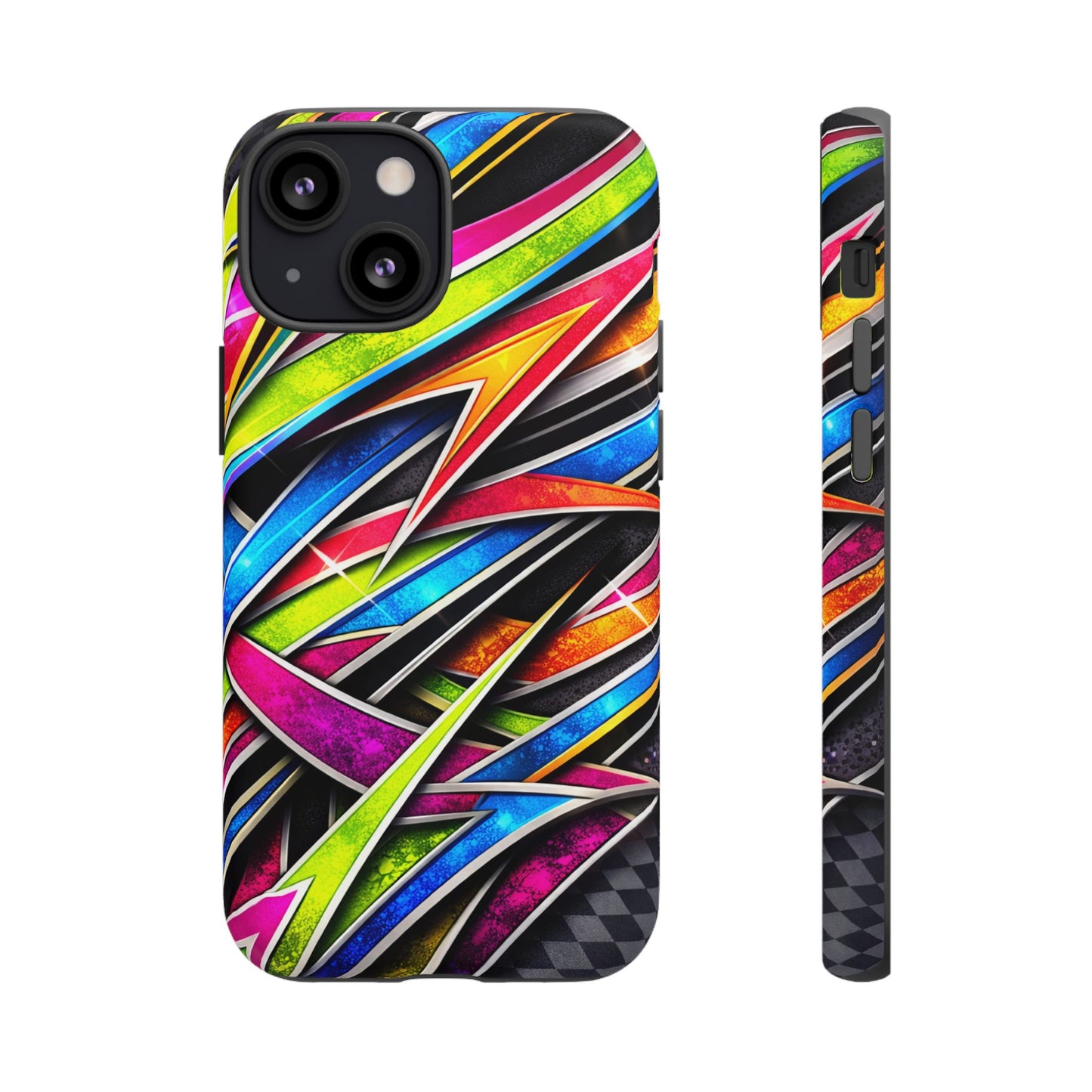Minitruck Inspired Graphic Tough Phone Case – Impact Resistant