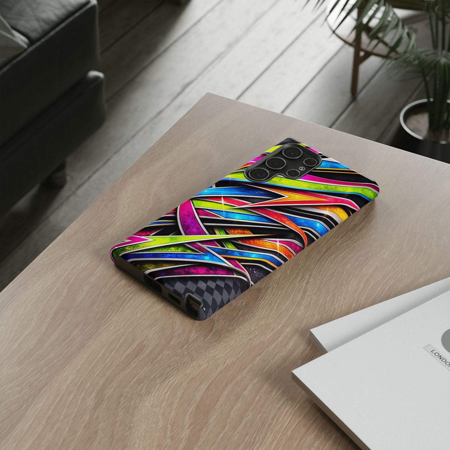 Minitruck Inspired Graphic Tough Phone Case – Impact Resistant