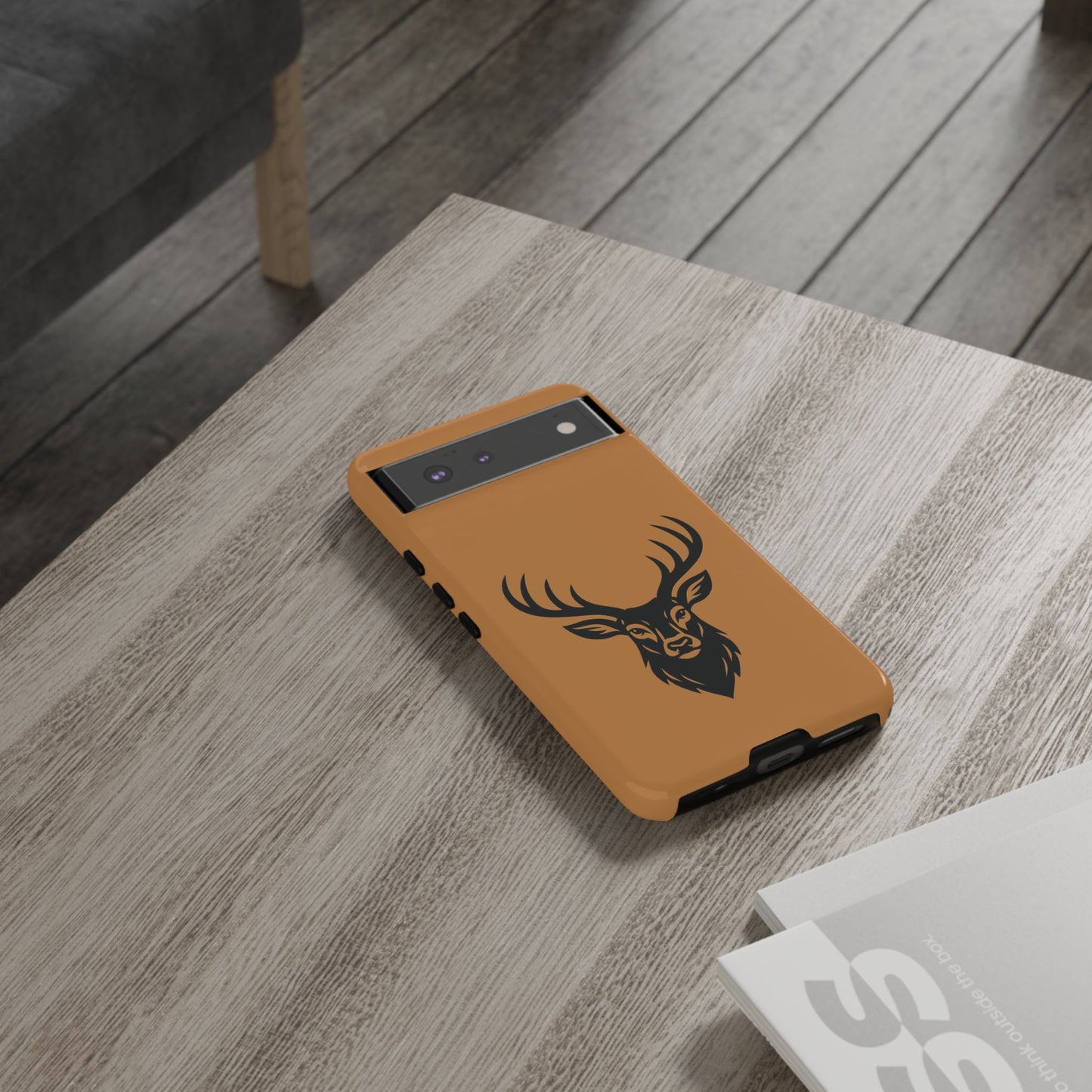 Phone Cases, Deer Buck with Antlers Wildlife Nature Design, Animal Lover Gift,