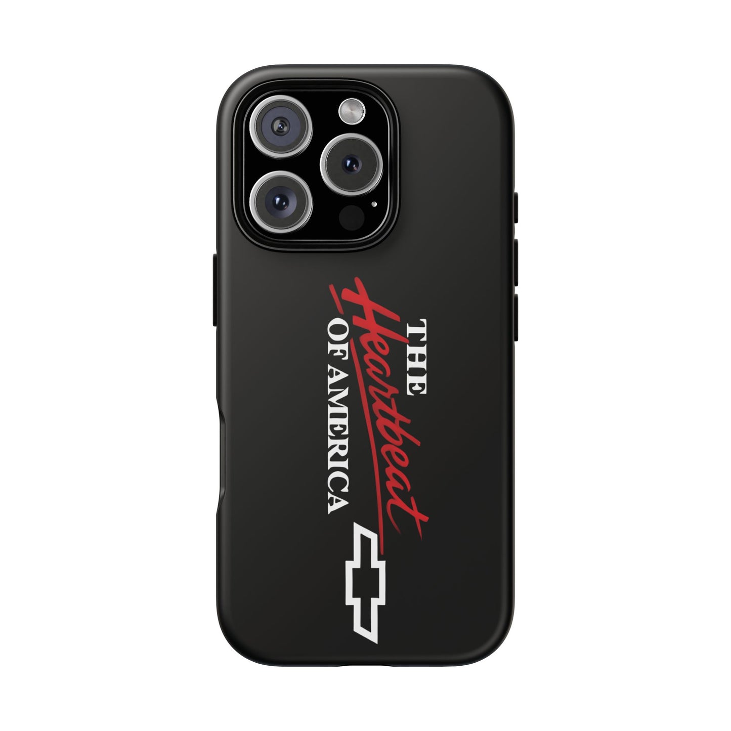 Chevy Phone Case, Tough Cases for Car Lovers, Vintage Style Cover, Heartbeat