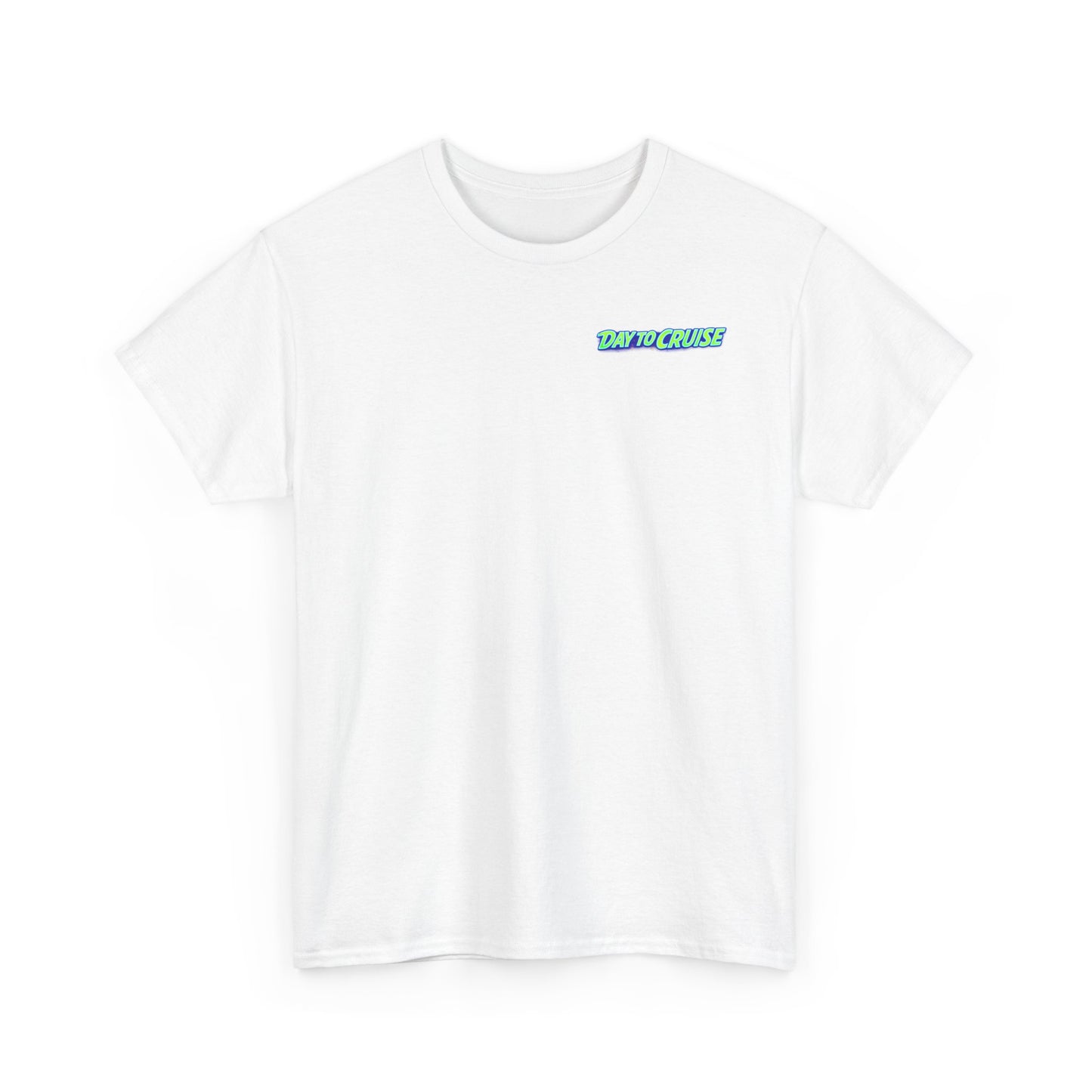 Day To Cruise Car Show Shirt Official Event Tee Retro UFO Cruise Night Automotive Streetwear