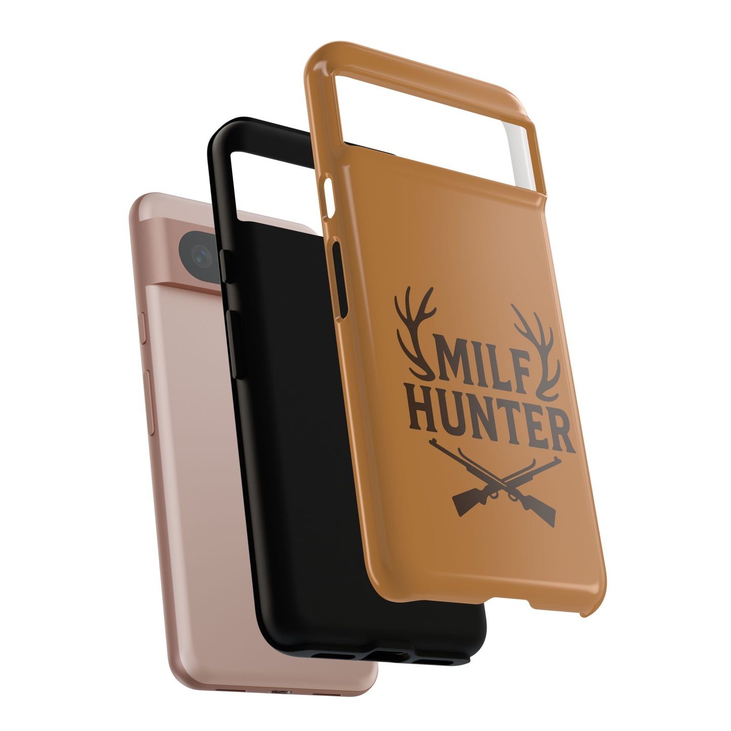 Phone Case, Funny Milf Hunter Design for Tough Cases, Rugged Protective Cover,