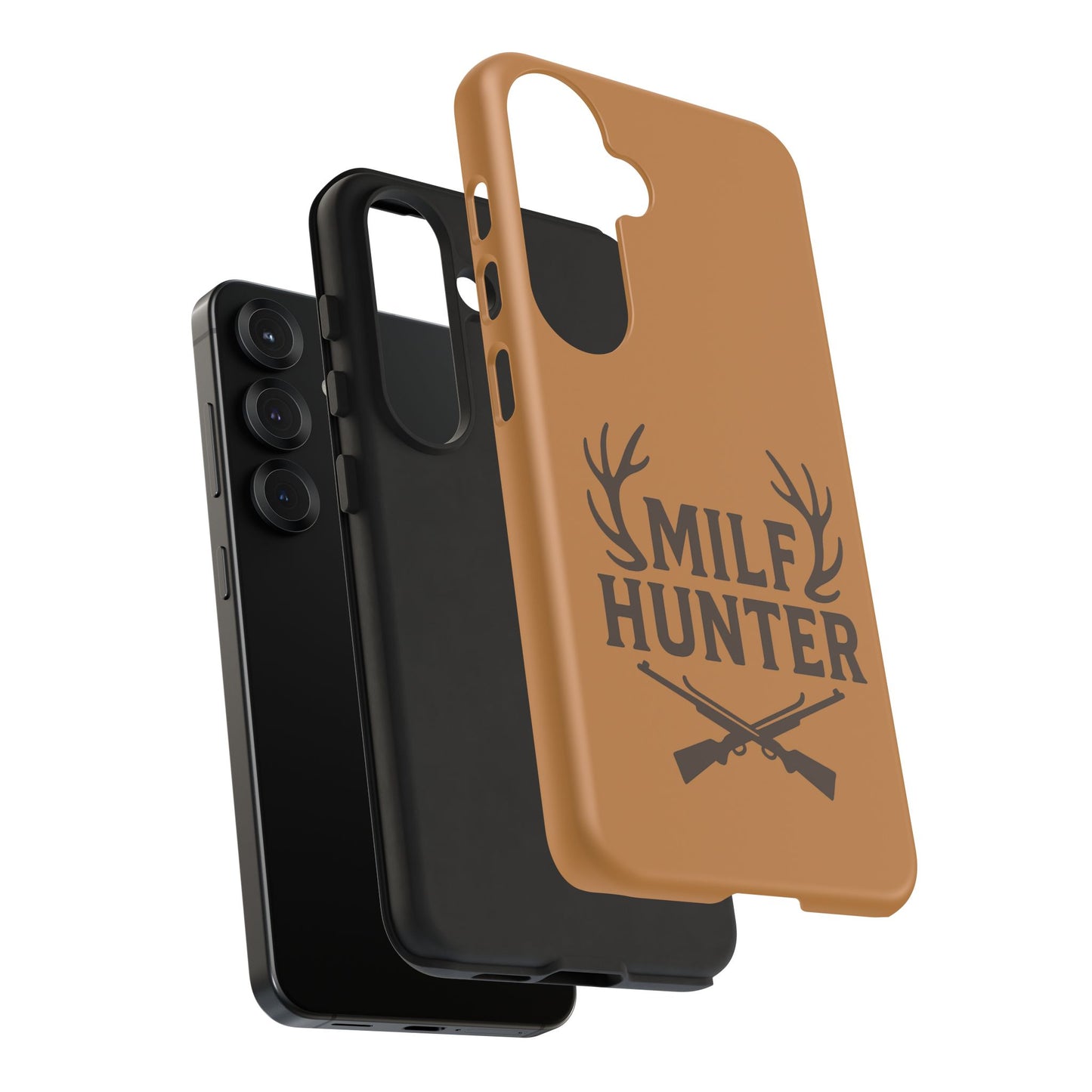 Phone Case, Funny Milf Hunter Design for Tough Cases, Rugged Protective Cover,