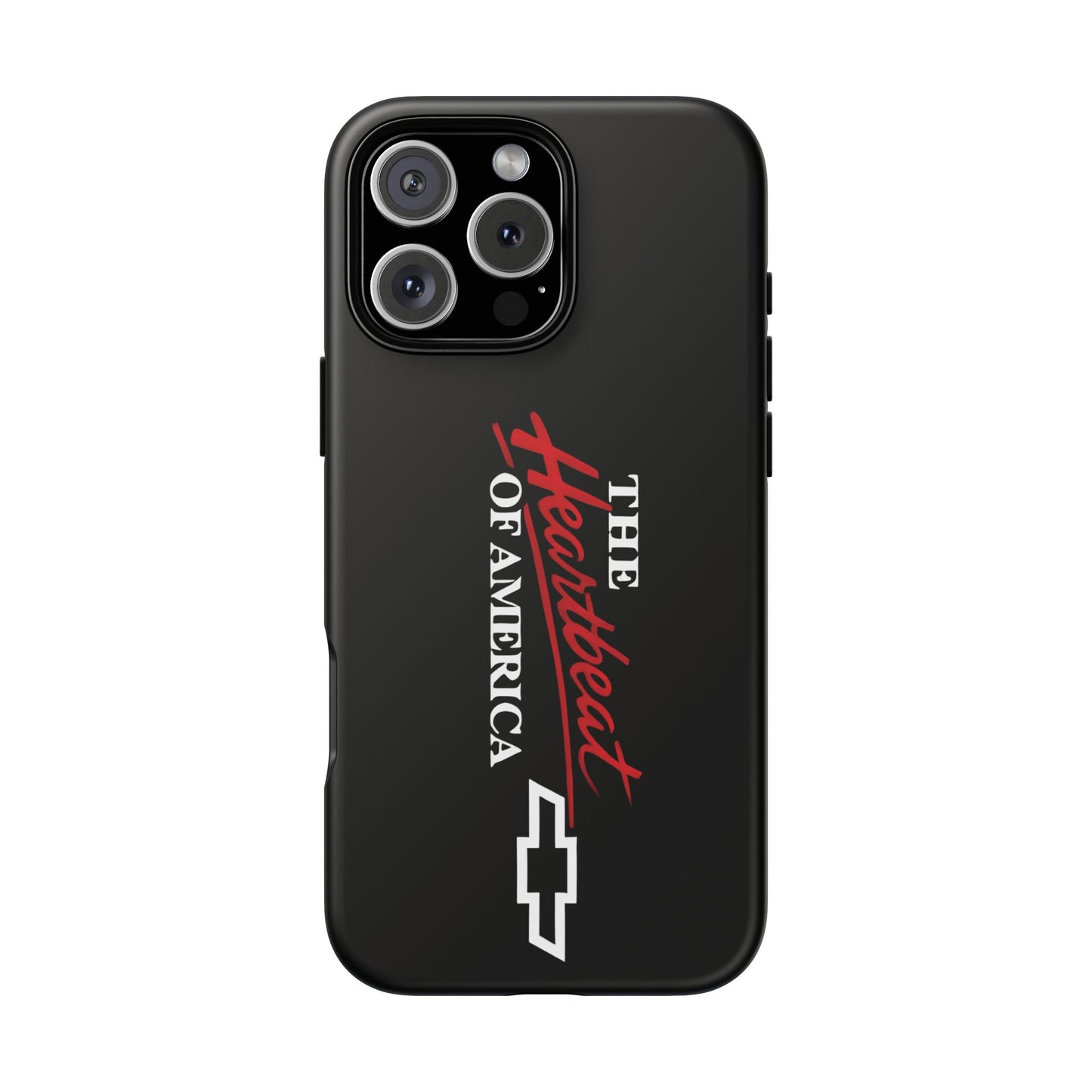 Chevy Phone Case, Tough Cases for Car Lovers, Vintage Style Cover, Heartbeat