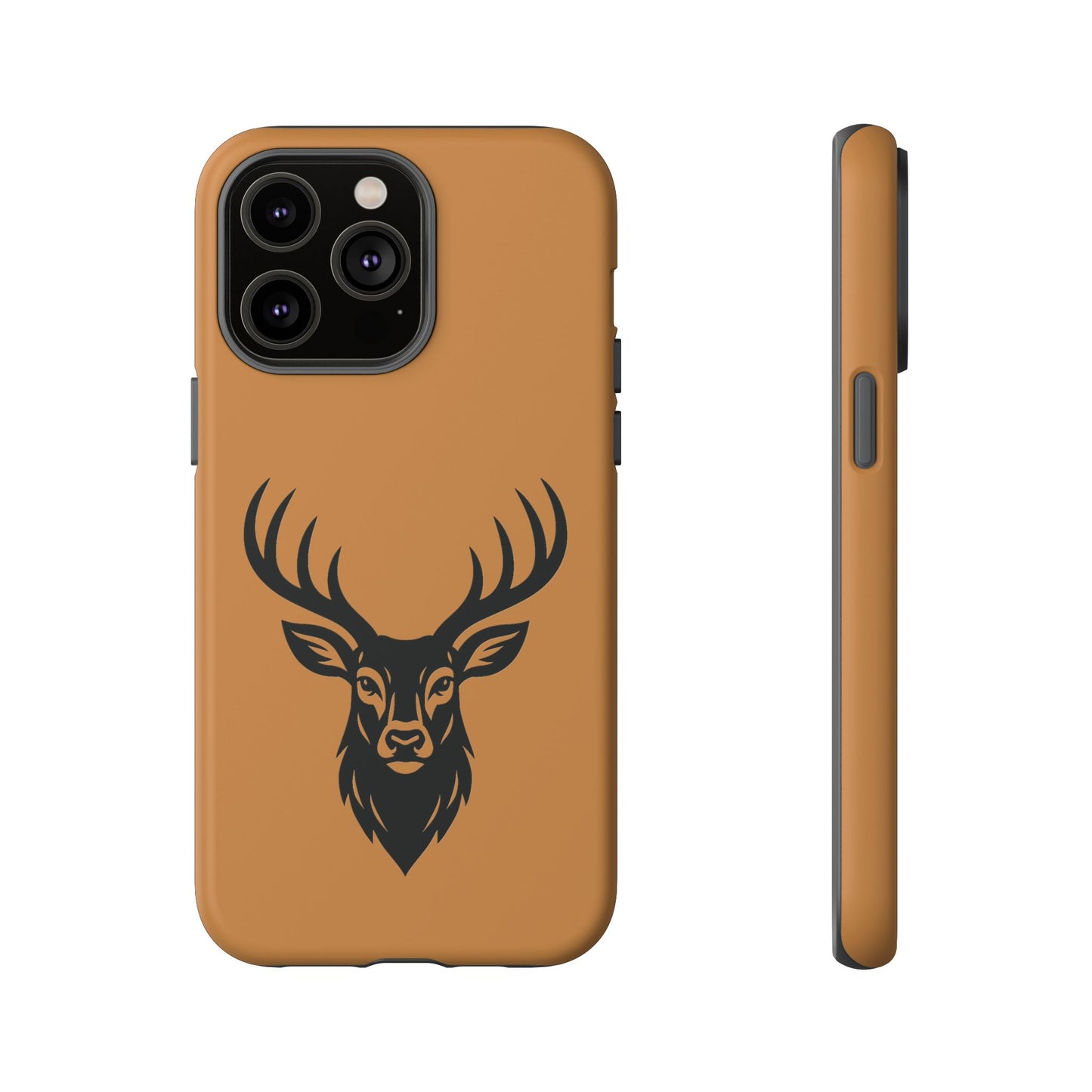 Phone Cases, Deer Buck with Antlers Wildlife Nature Design, Animal Lover Gift,