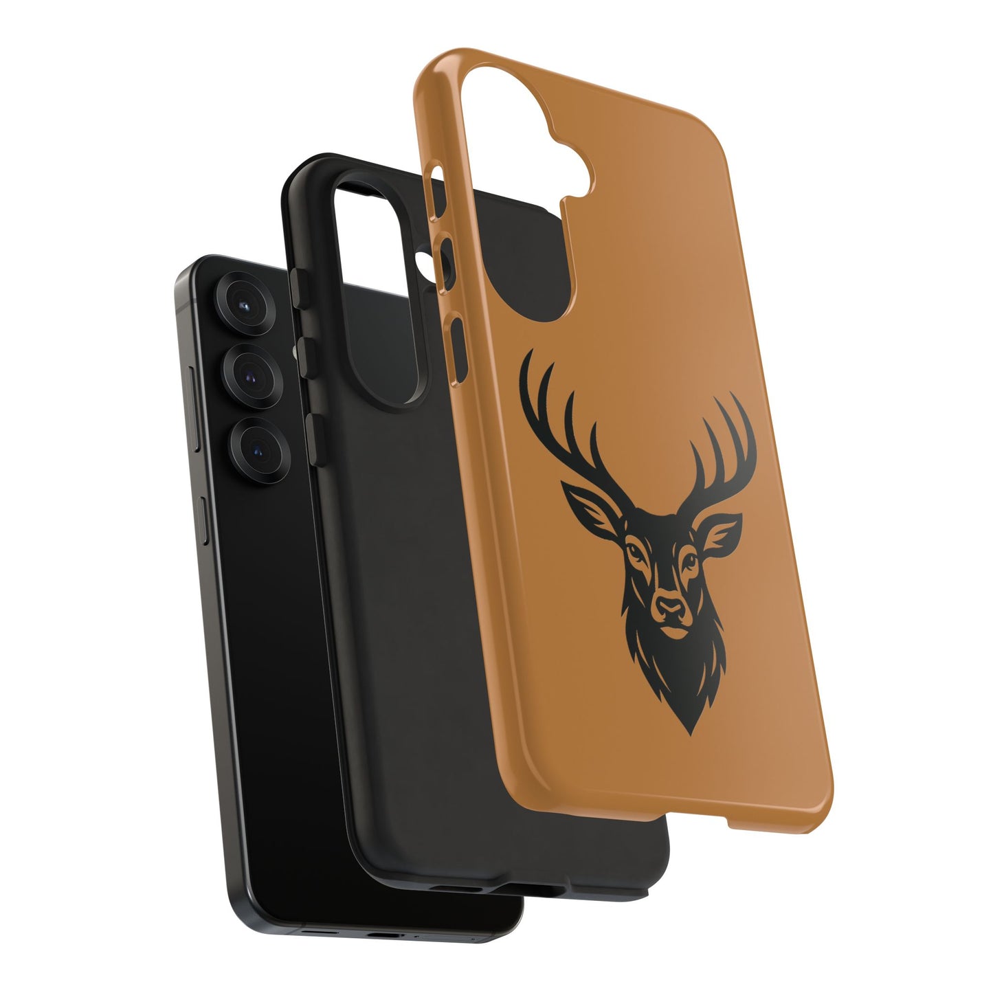 Phone Cases, Deer Buck with Antlers Wildlife Nature Design, Animal Lover Gift,