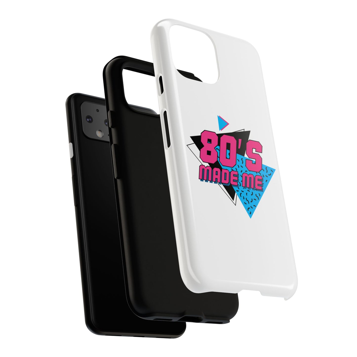 80's Made Me Phone Case - Retro Tough Phone Cover for Nostalgia Lovers