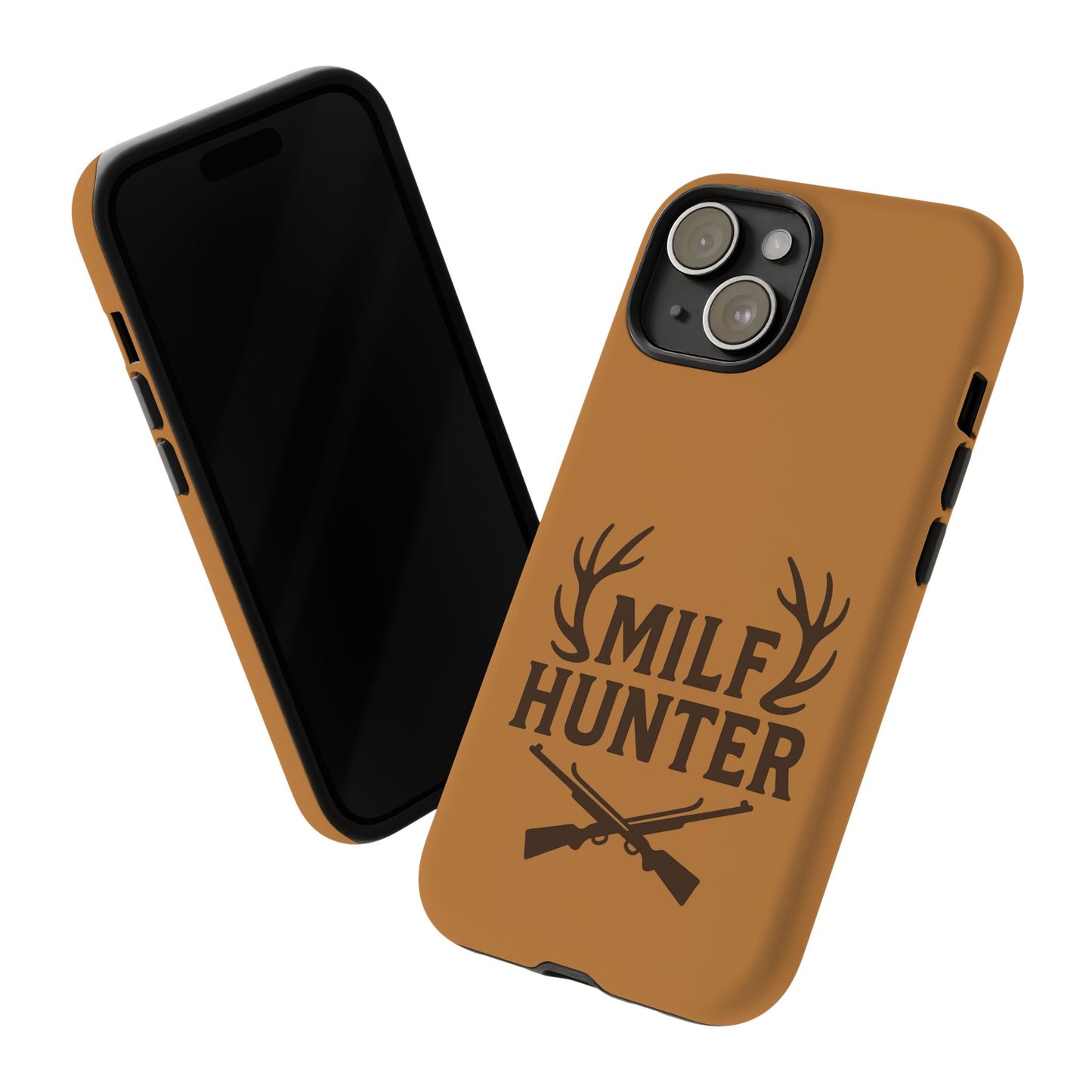 Phone Case, Funny Milf Hunter Design for Tough Cases, Rugged Protective Cover,