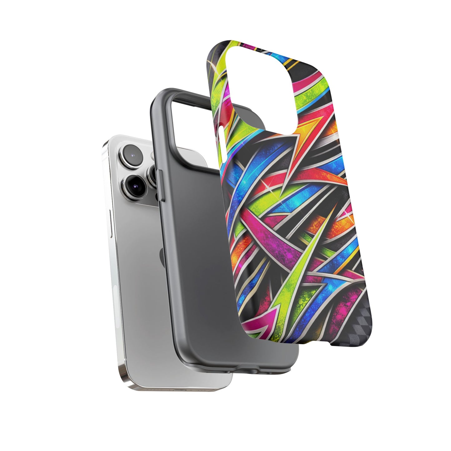 Minitruck Inspired Graphic Tough Phone Case – Impact Resistant