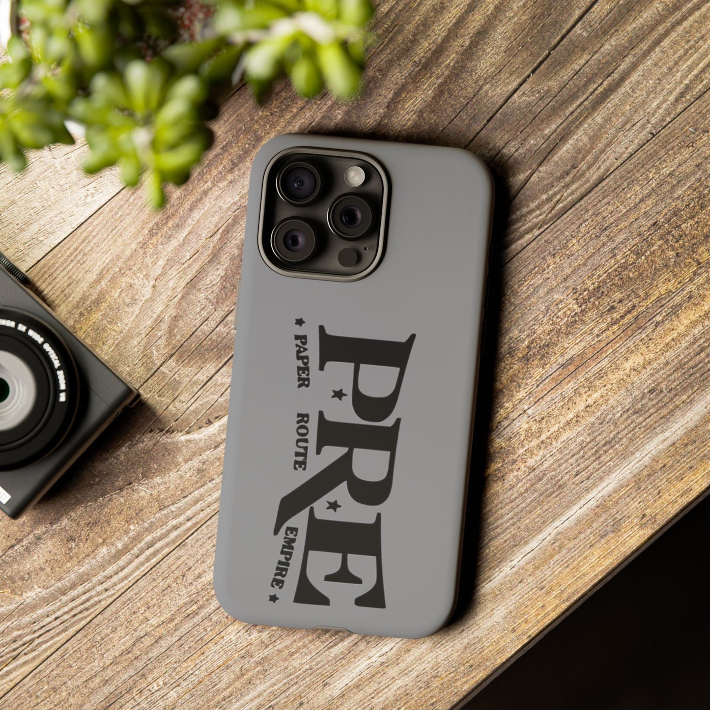 P.R.E.  Tough Cases, Papa Phone Case, Protective Phone Cover, Route Design,