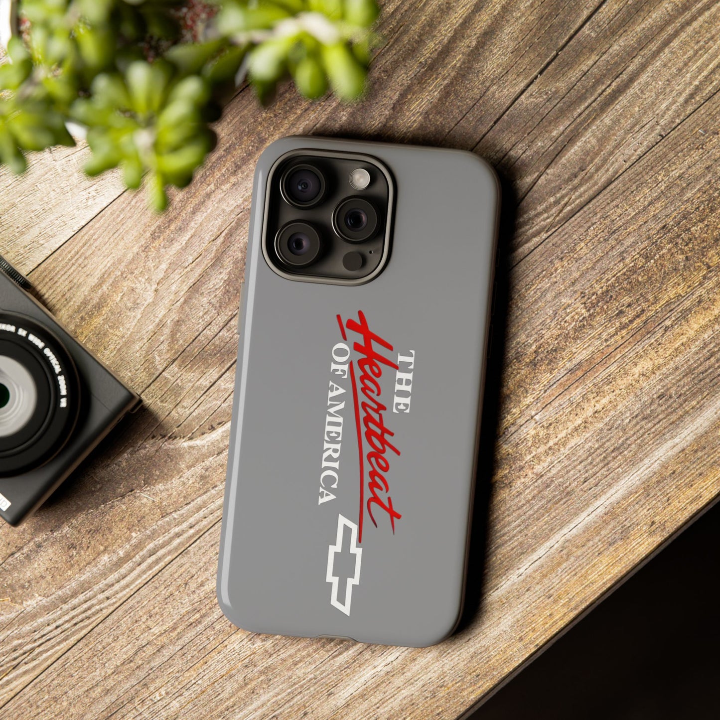 Phone Cases, Heartbeat of America Tough Case - Patriotic Gift, American Flag
