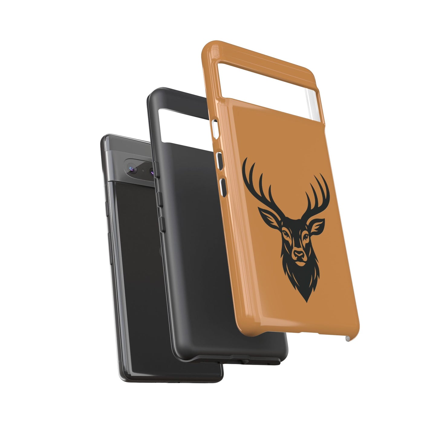 Phone Cases, Deer Buck with Antlers Wildlife Nature Design, Animal Lover Gift,
