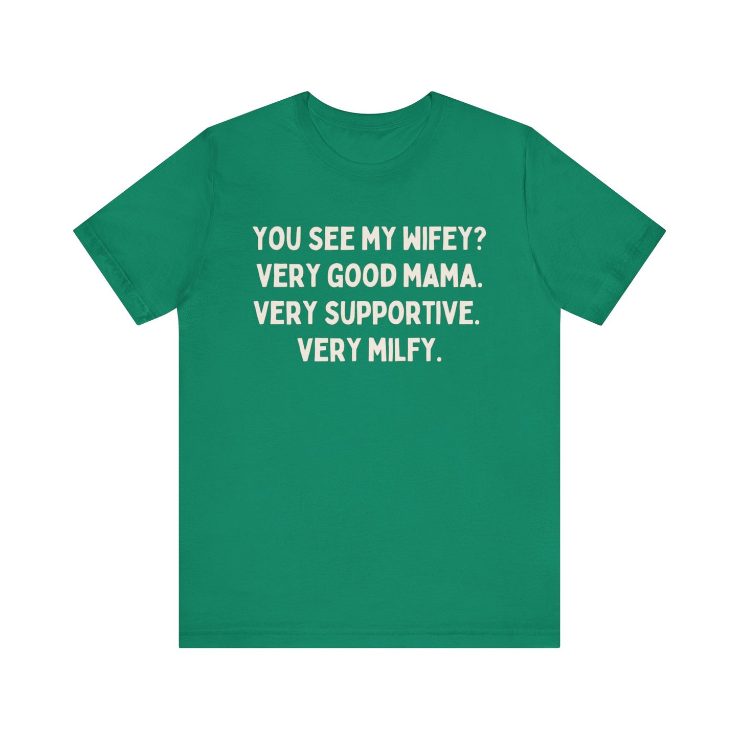 Milf Unisex Tee, Funny Gift for Dads, Sarcastic Graphic Shirt, Mother's Day