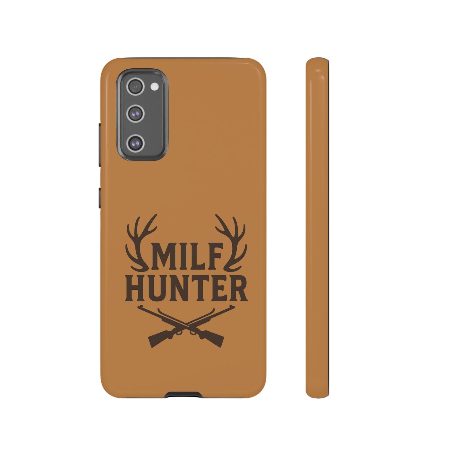 Phone Case, Funny Milf Hunter Design for Tough Cases, Rugged Protective Cover,