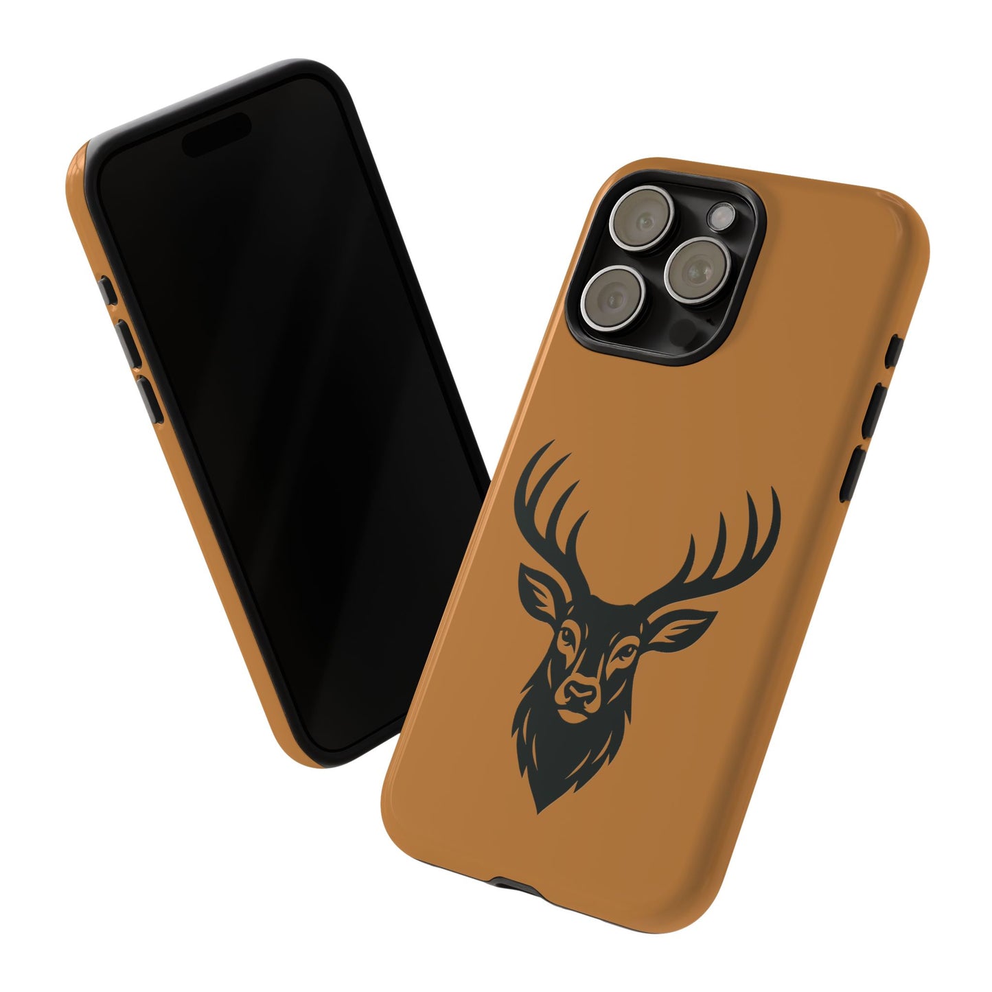 Phone Cases, Deer Buck with Antlers Wildlife Nature Design, Animal Lover Gift,