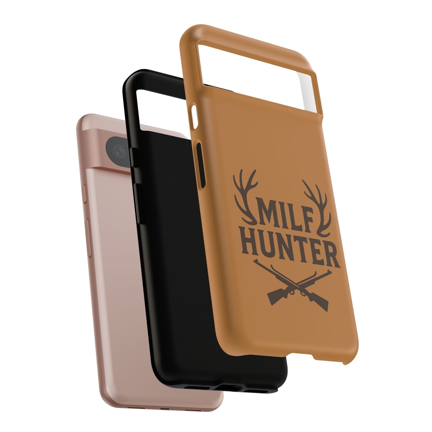 Phone Case, Funny Milf Hunter Design for Tough Cases, Rugged Protective Cover,