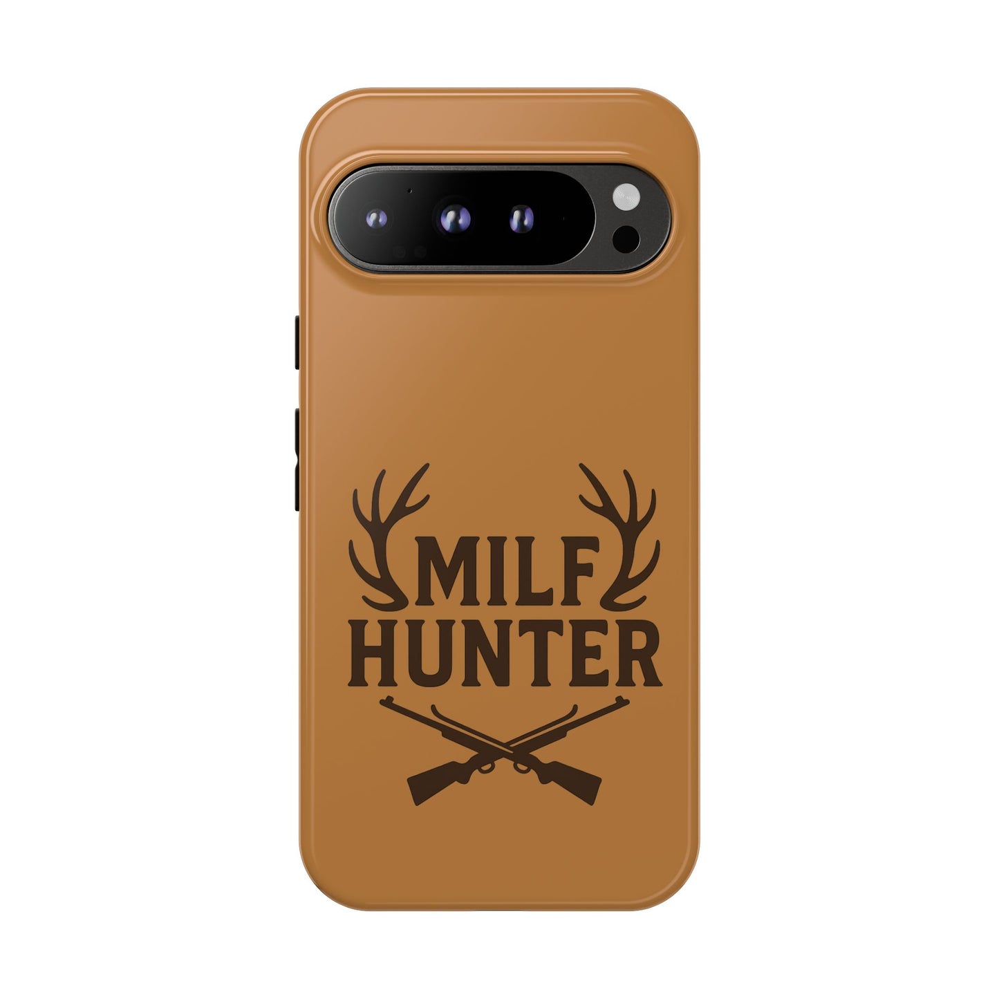 Phone Case, Funny Milf Hunter Design for Tough Cases, Rugged Protective Cover,