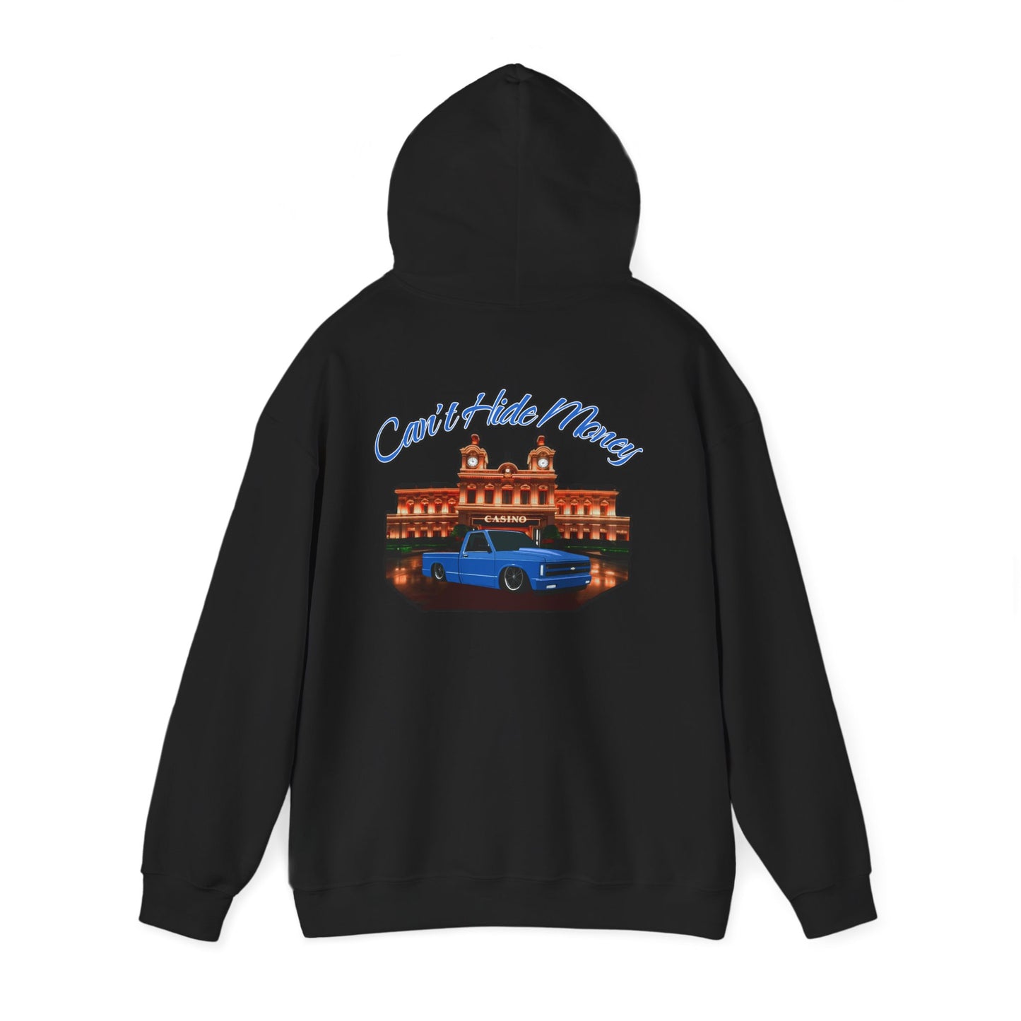 Chevy S10 'Can't Hide Money' Hoodie — Truck Fan Sweatshirt