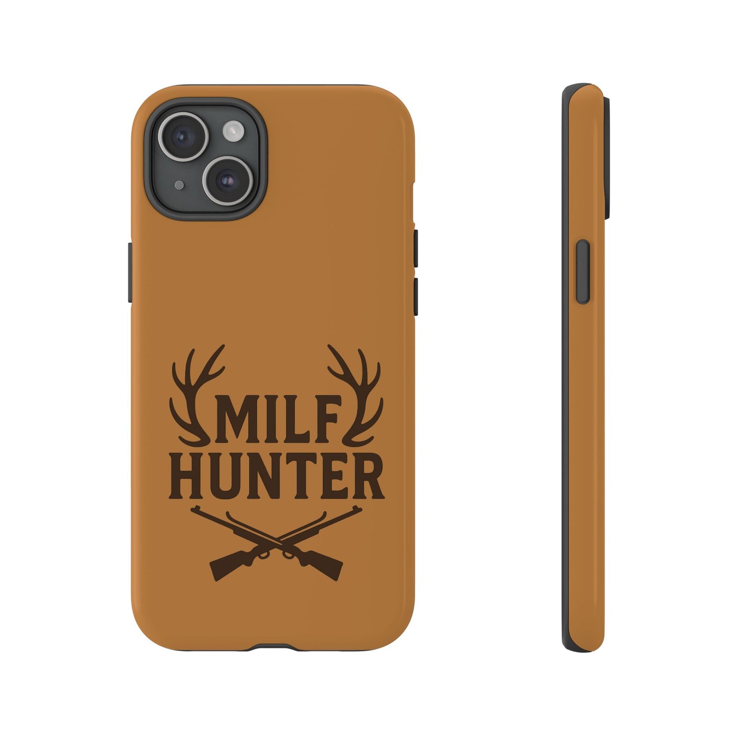 Phone Case, Funny Milf Hunter Design for Tough Cases, Rugged Protective Cover,