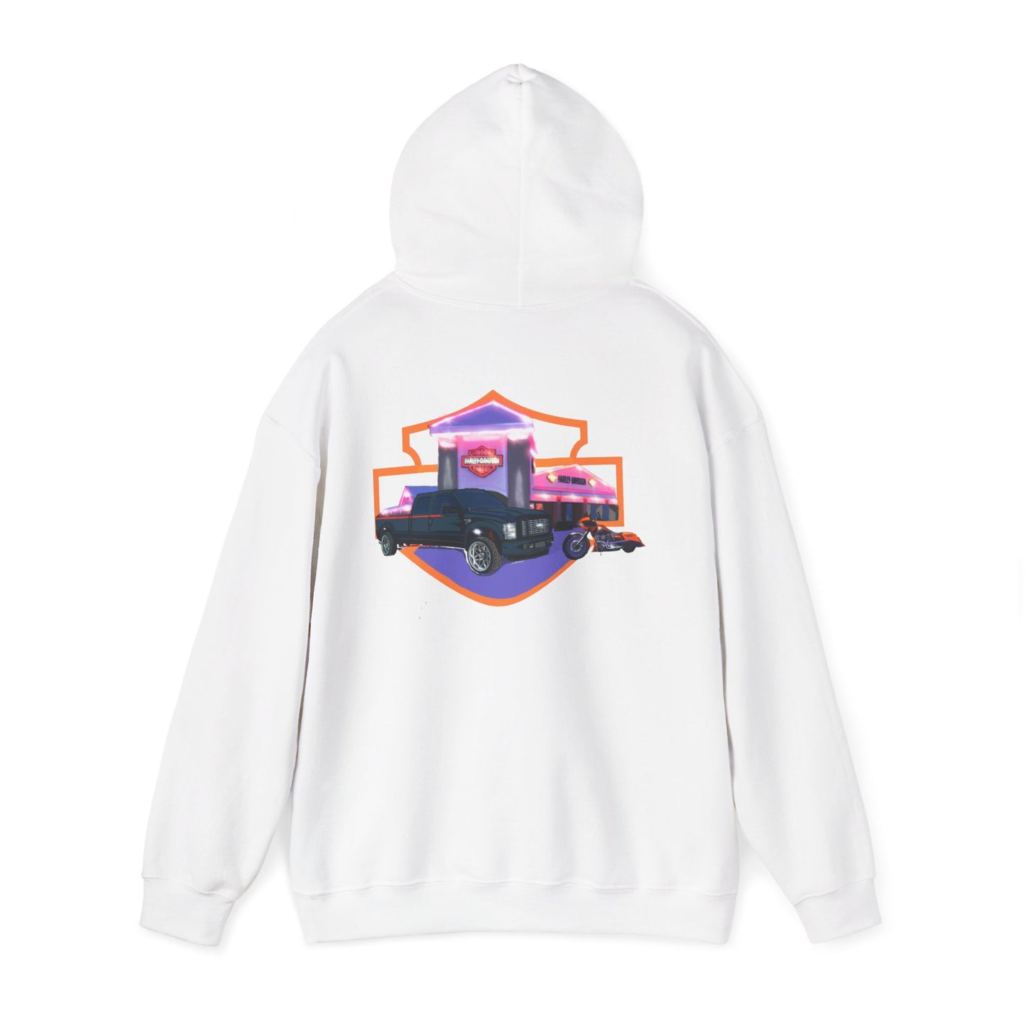 Harley Davidson Super Duty Hoodie — Motorcycle Logo Pullover