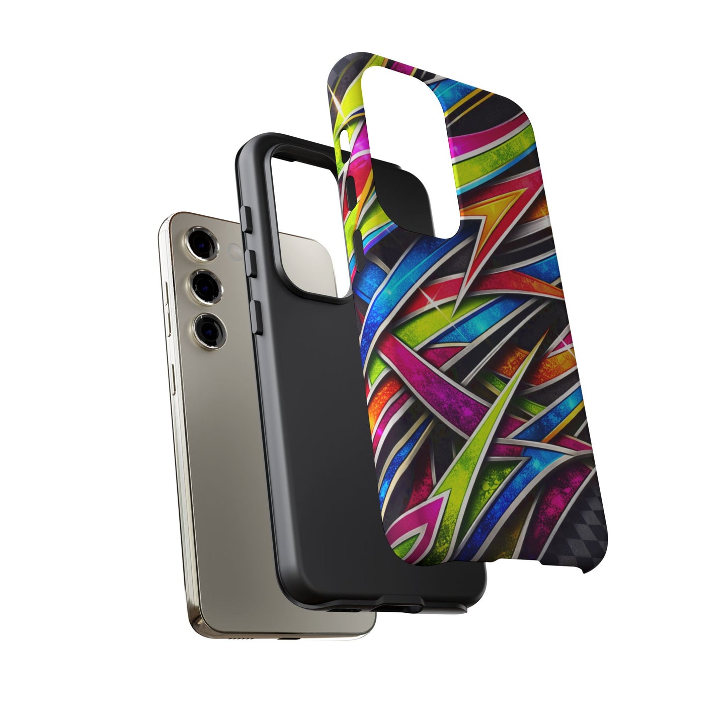Minitruck Inspired Graphic Tough Phone Case – Impact Resistant