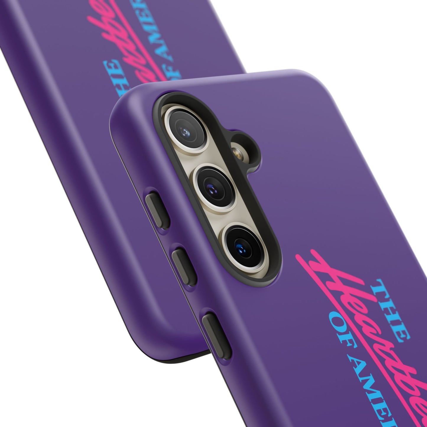 Purple  “The Heartbeat of America” Retro Chevy Logo, Slim Protective Cover