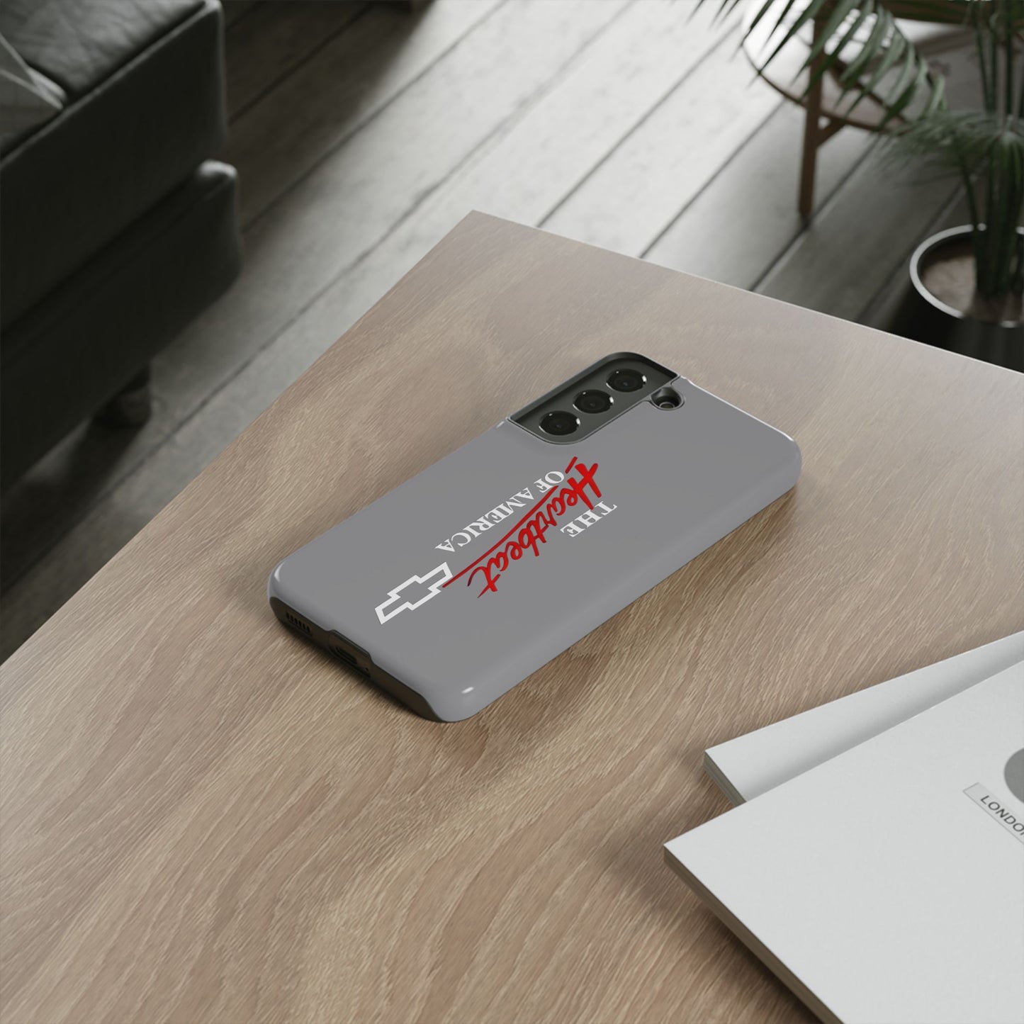 Phone Cases, Heartbeat of America Tough Case - Patriotic Gift, American Flag