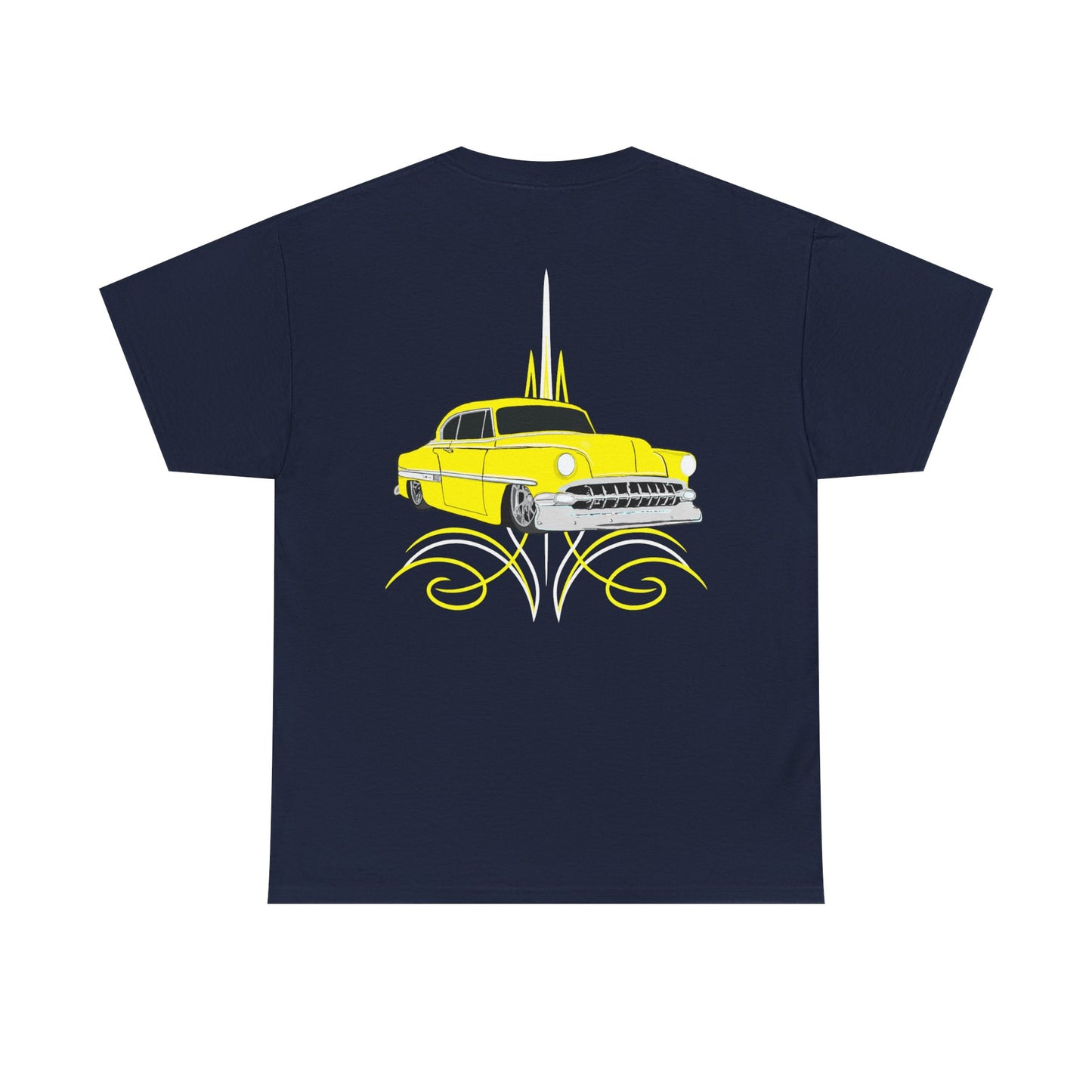 54 Bel Air Hot Rod T-Shirt  Classic 1954 Chevy Car Tee