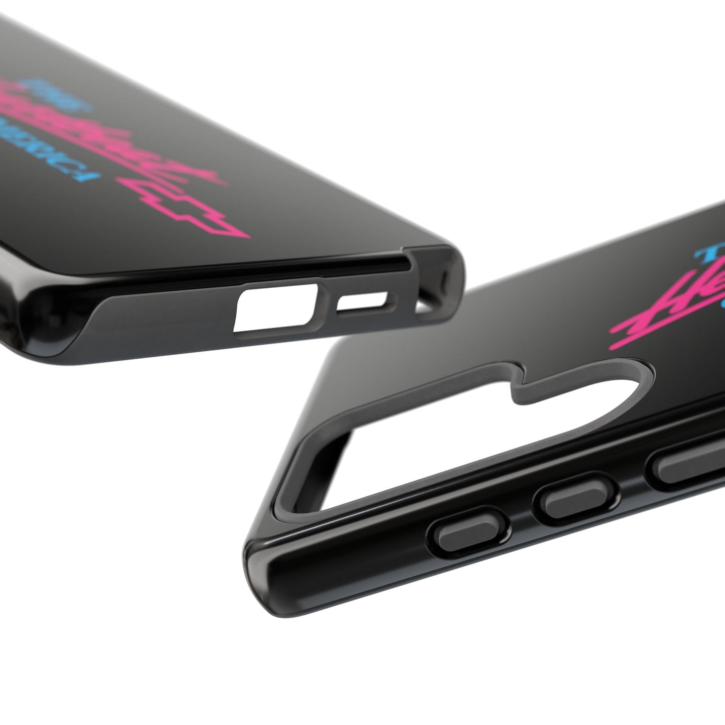 Phone Case — “The Heartbeat of America” Retro Chevy Logo, Slim Protective Cover