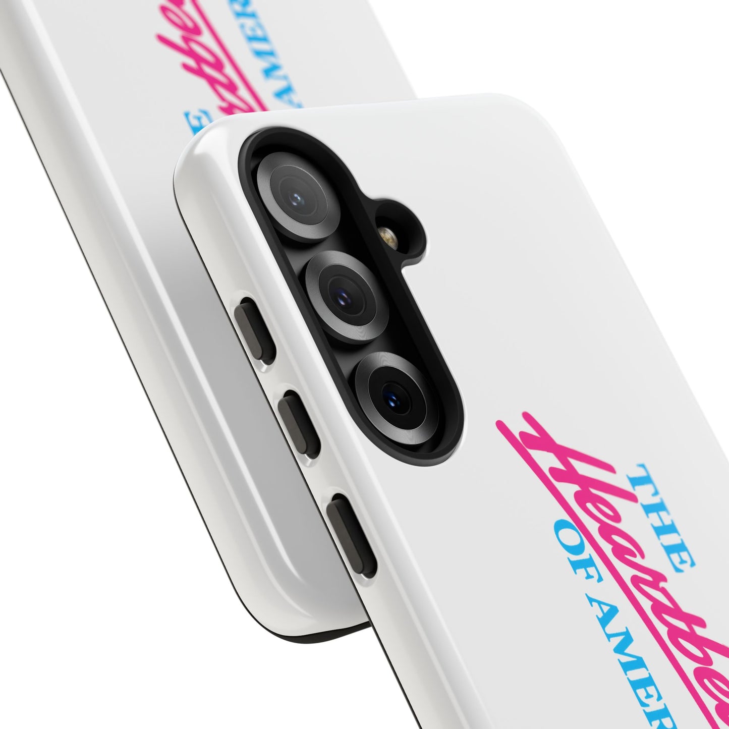 White  “The Heartbeat of America” Retro Chevy Logo, Slim Protective Cover