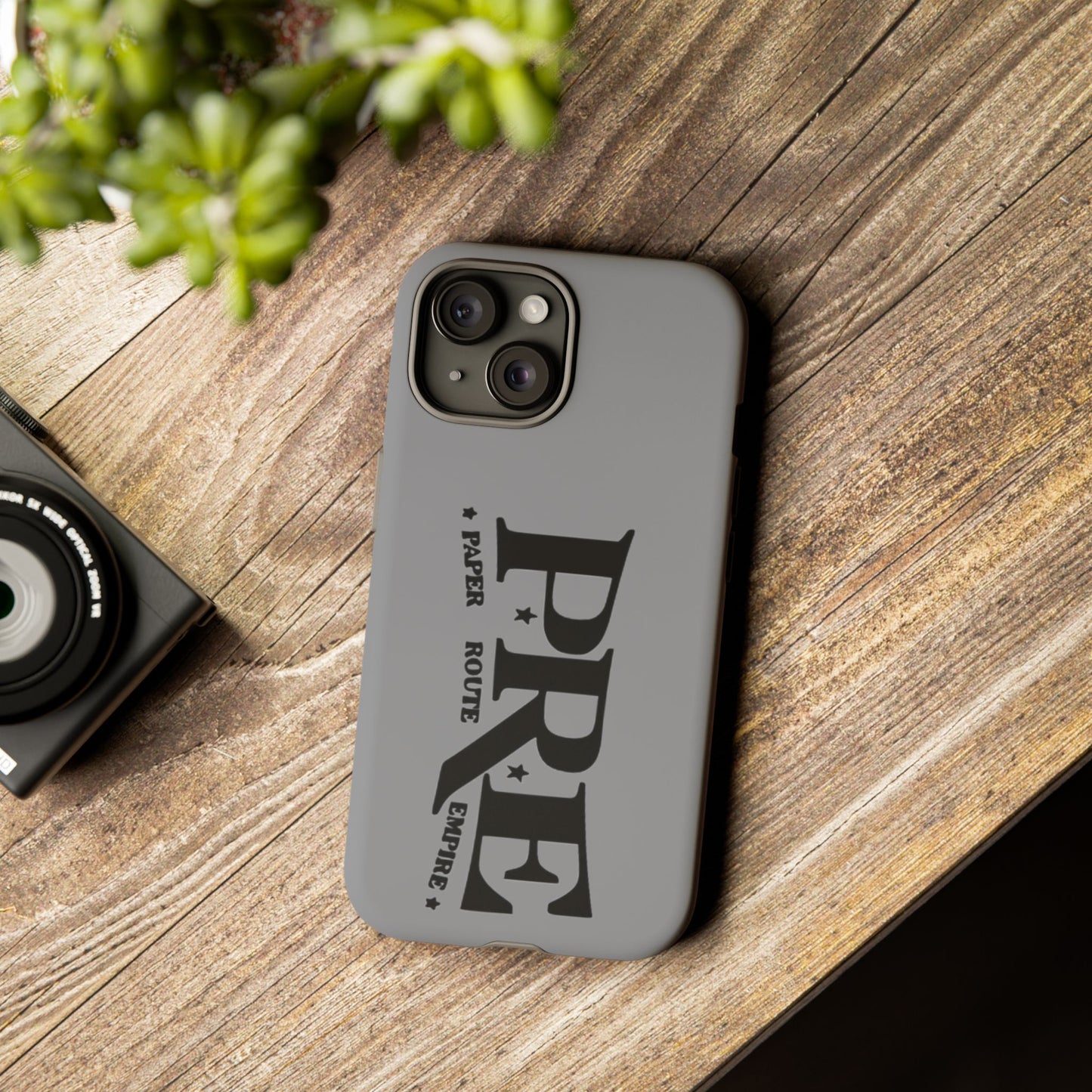 P.R.E.  Tough Cases, Papa Phone Case, Protective Phone Cover, Route Design,