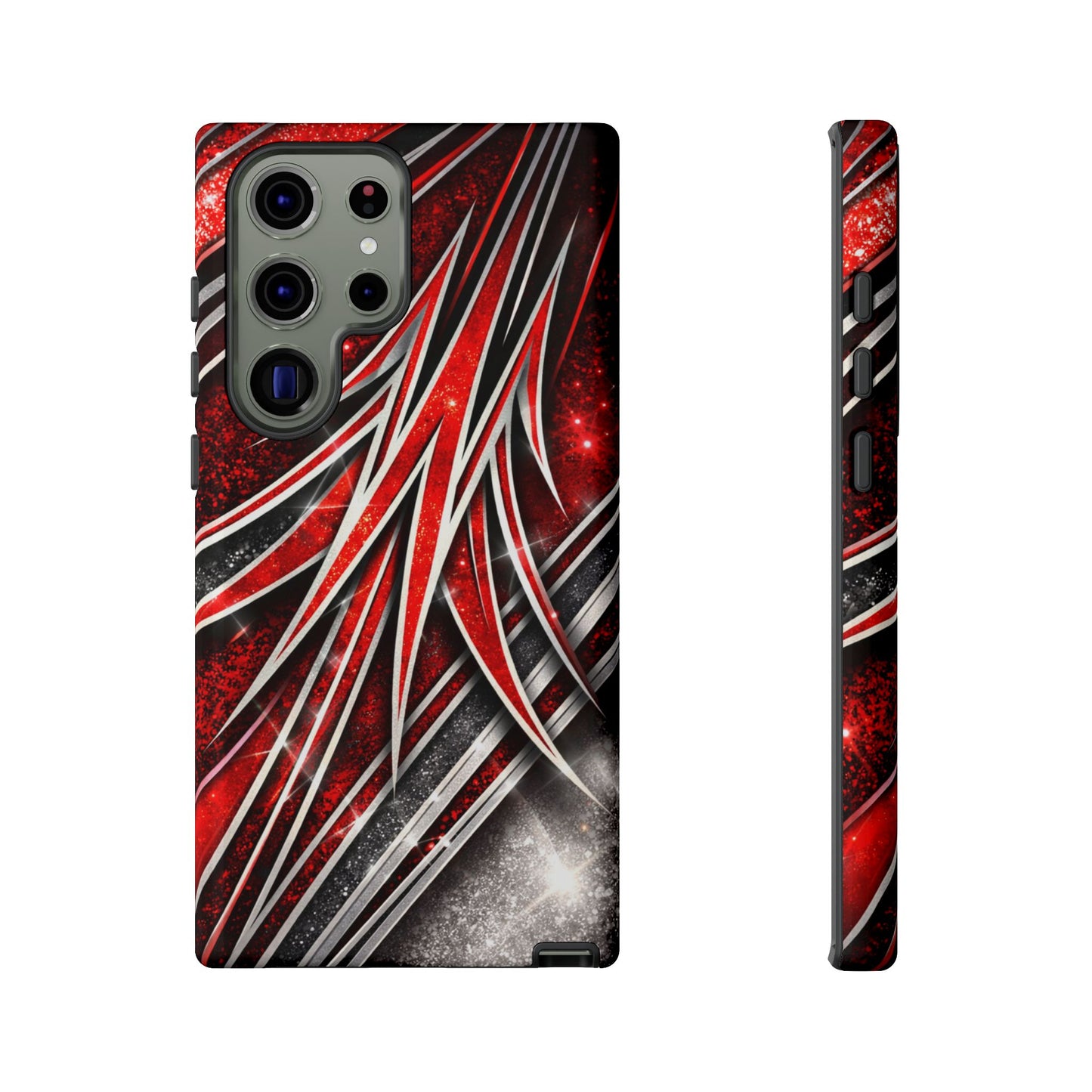 Mini Truck Inspired Pinstripe Graphic Heavy Duty Phone Case