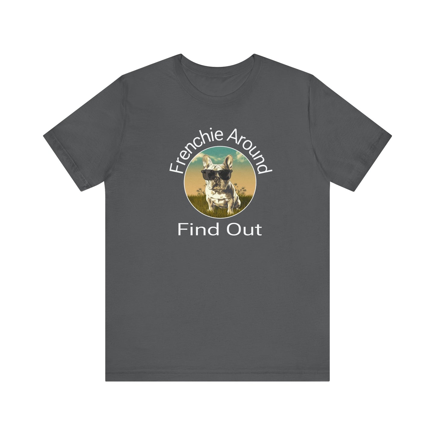French Bulldog Unisex Tee, Dog Lover Shirt, Animal Graphic Tee, Short Sleeve