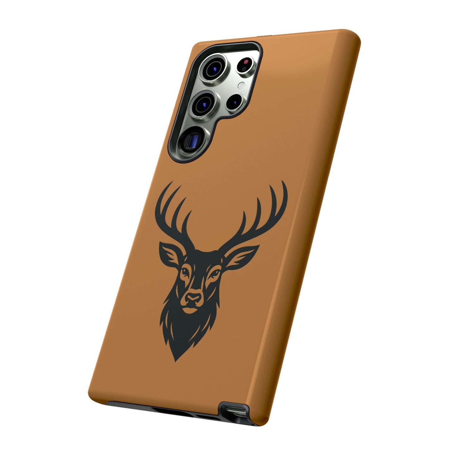 Phone Cases, Deer Buck with Antlers Wildlife Nature Design, Animal Lover Gift,