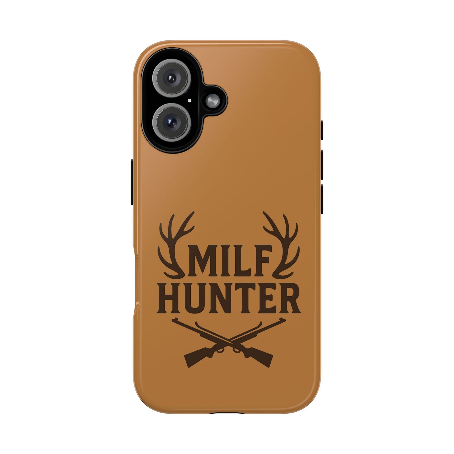 Phone Case, Funny Milf Hunter Design for Tough Cases, Rugged Protective Cover,