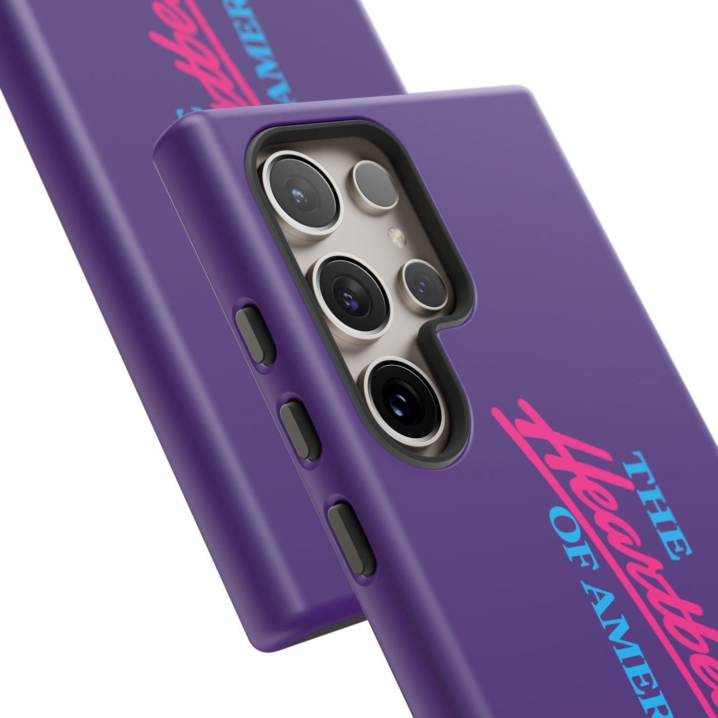 Purple  “The Heartbeat of America” Retro Chevy Logo, Slim Protective Cover