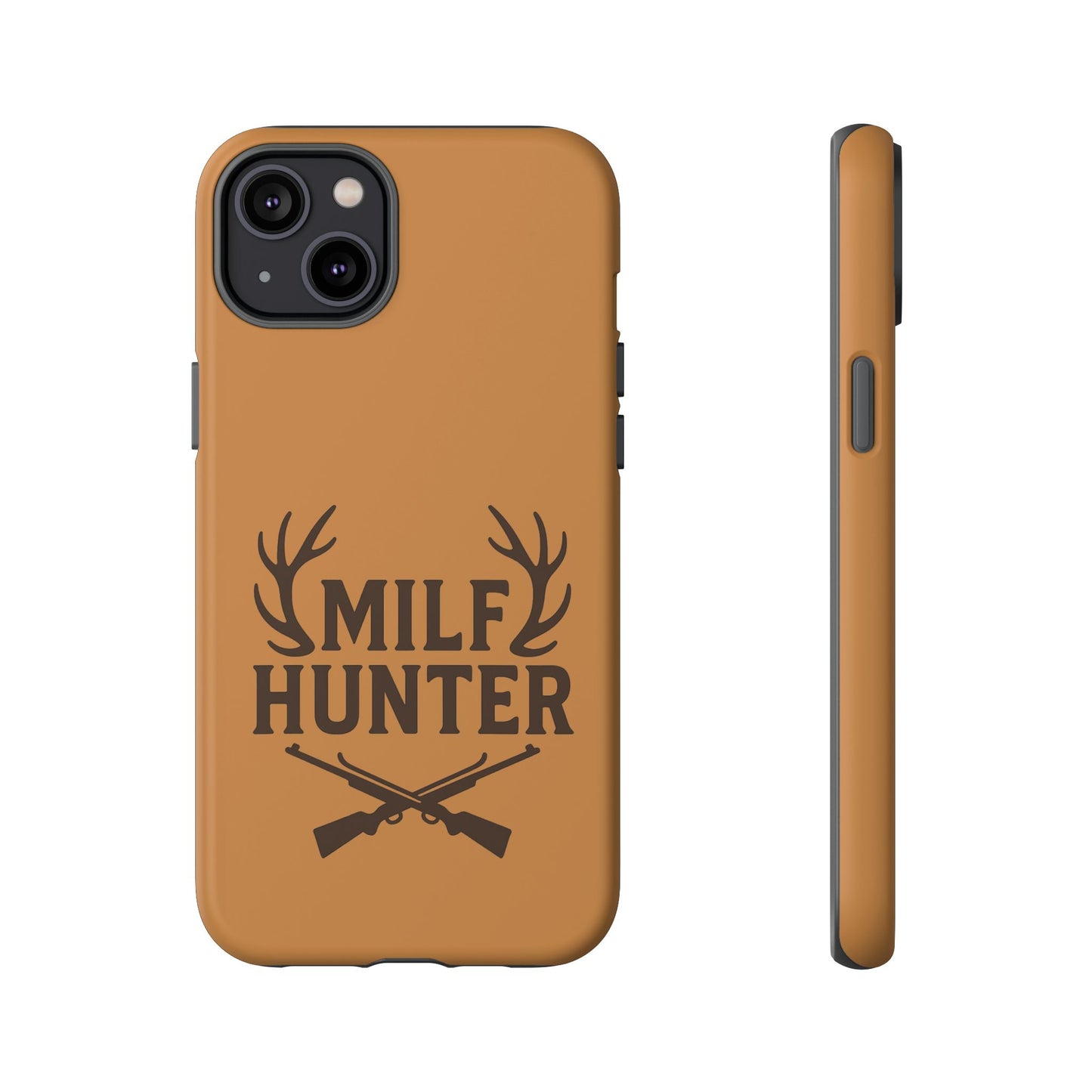 Phone Case, Funny Milf Hunter Design for Tough Cases, Rugged Protective Cover,