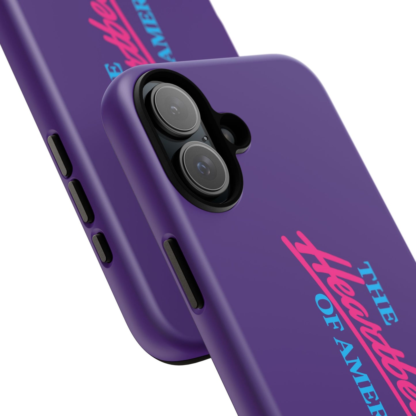 Purple  “The Heartbeat of America” Retro Chevy Logo, Slim Protective Cover